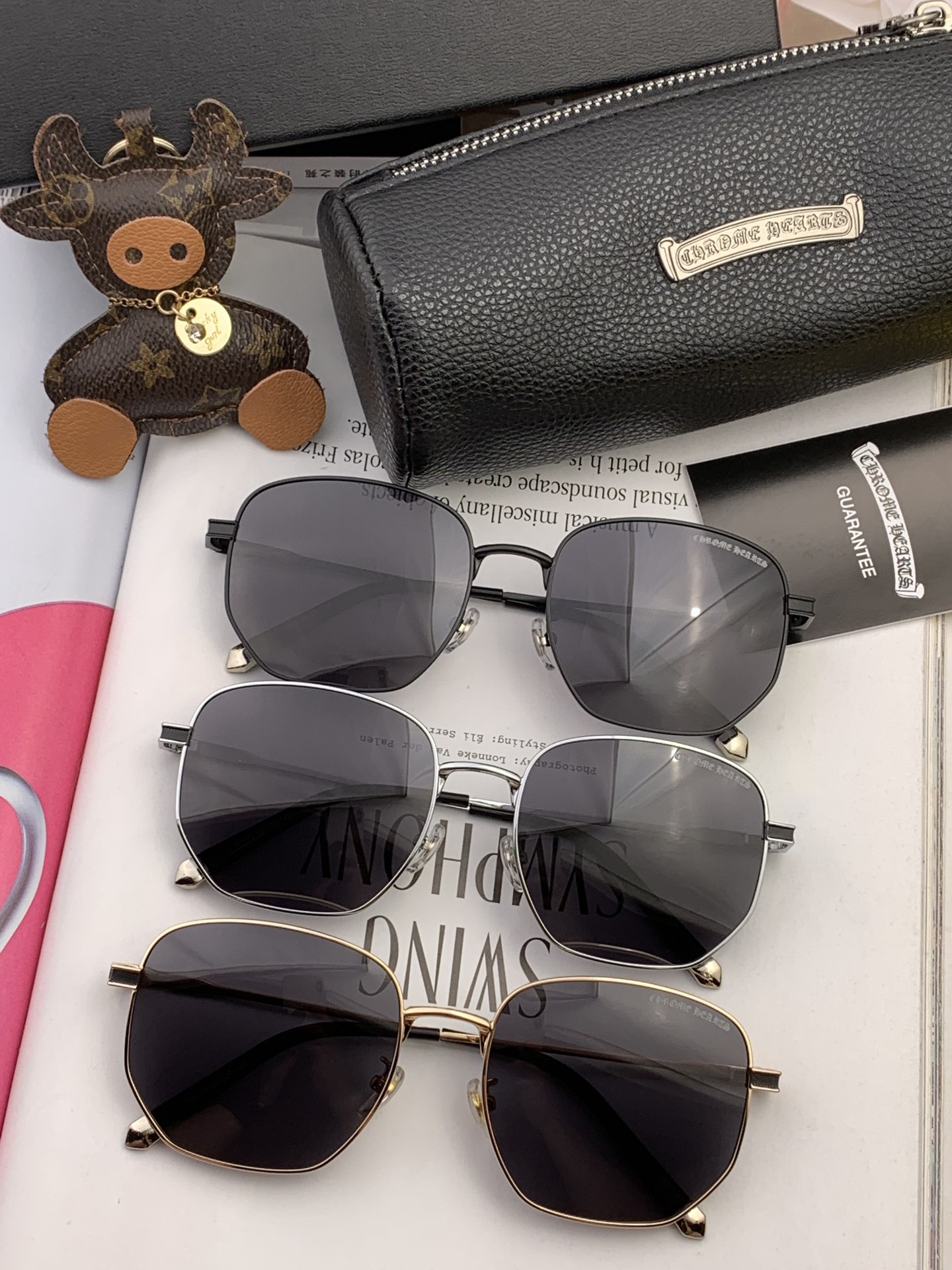 sunglasses Chrome Hearts KLX3861 - vstockx