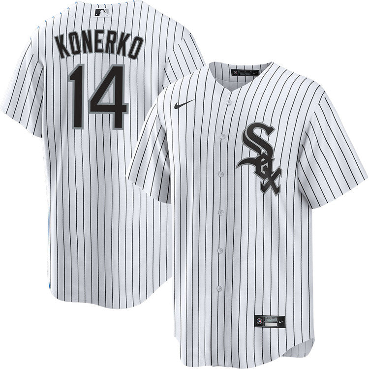 Paul Konerko Chicago White Sox Replica Men's Home Premium Stitch Jersey - vstockx