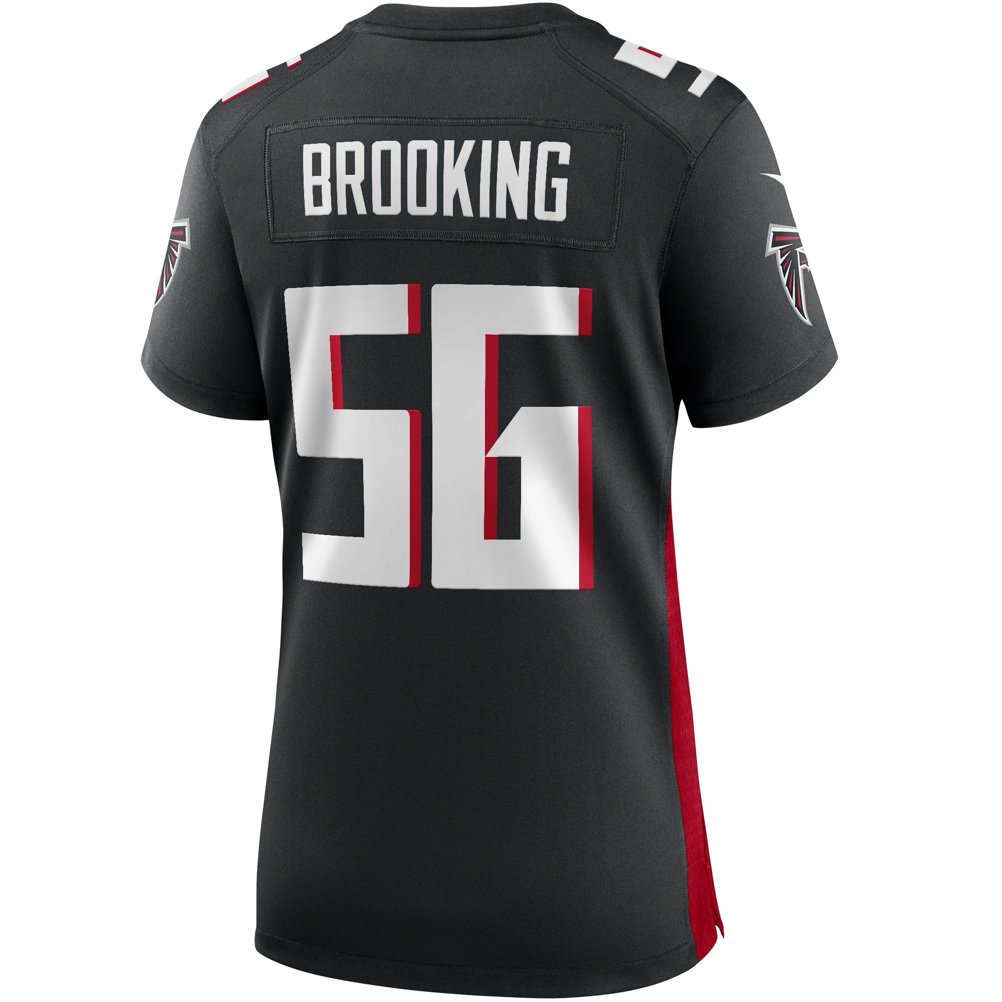 Keith Brooking Atlanta Falcons Nike Women's Game Retired Player Jersey - Black - vstockx