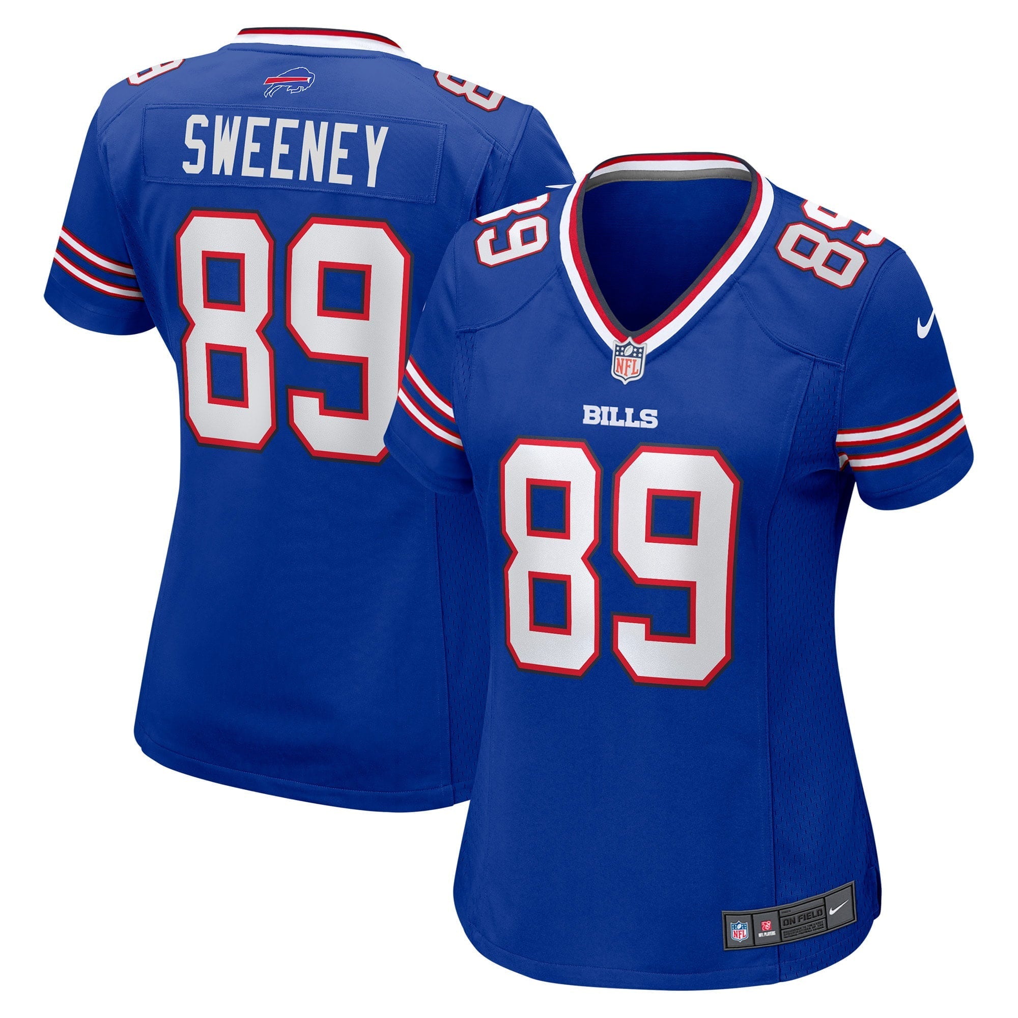 Women's Nike Tommy Sweeney Royal Buffalo Bills Game Jersey - vstockx