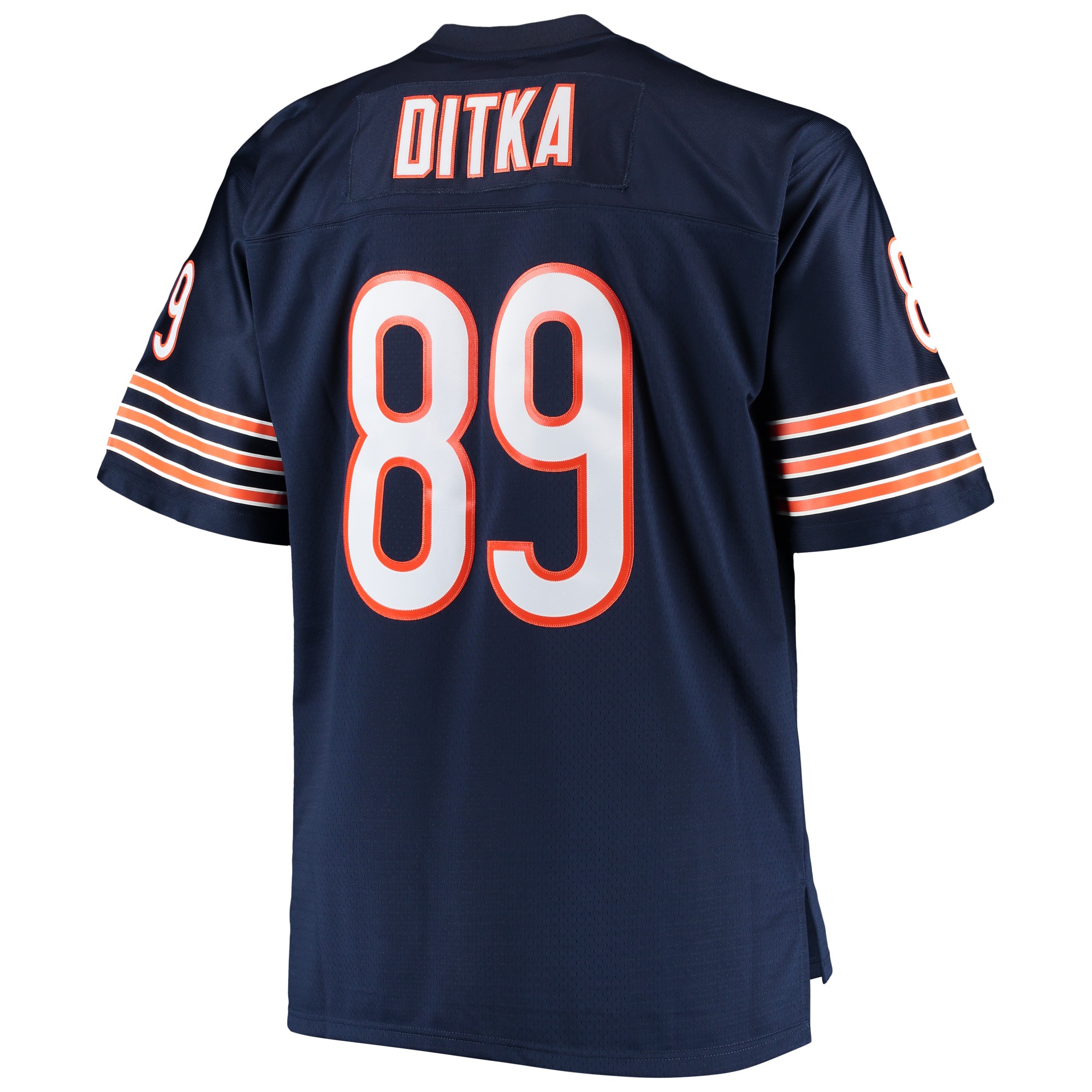 Mike Ditka Chicago Bears Mitchell & Ness Big & Tall 1966 Retired Player Replica Jersey - Navy - vstockx
