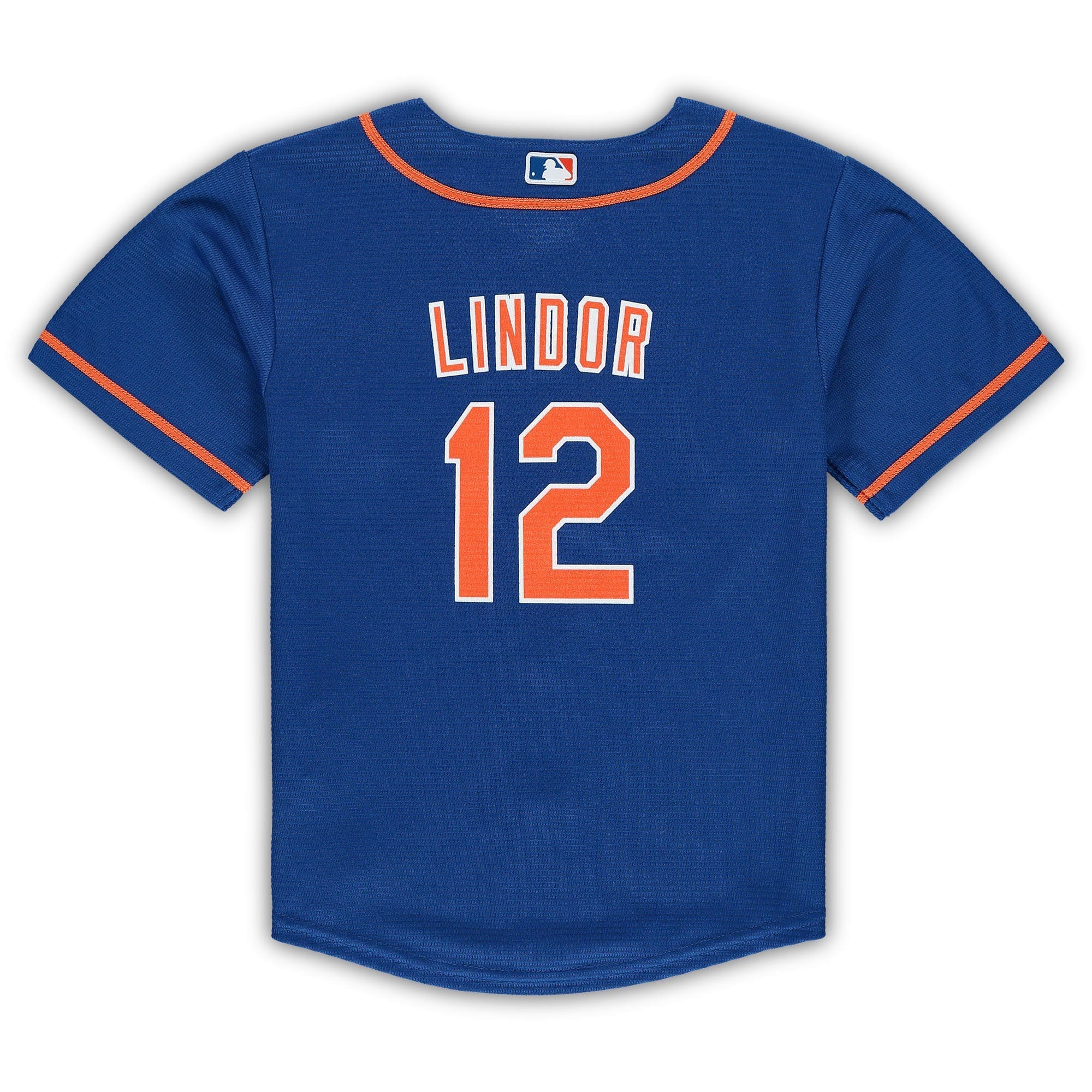 Toddler Nike Francisco Lindor Royal New York Mets Alternate Replica Player Jersey - vstockx