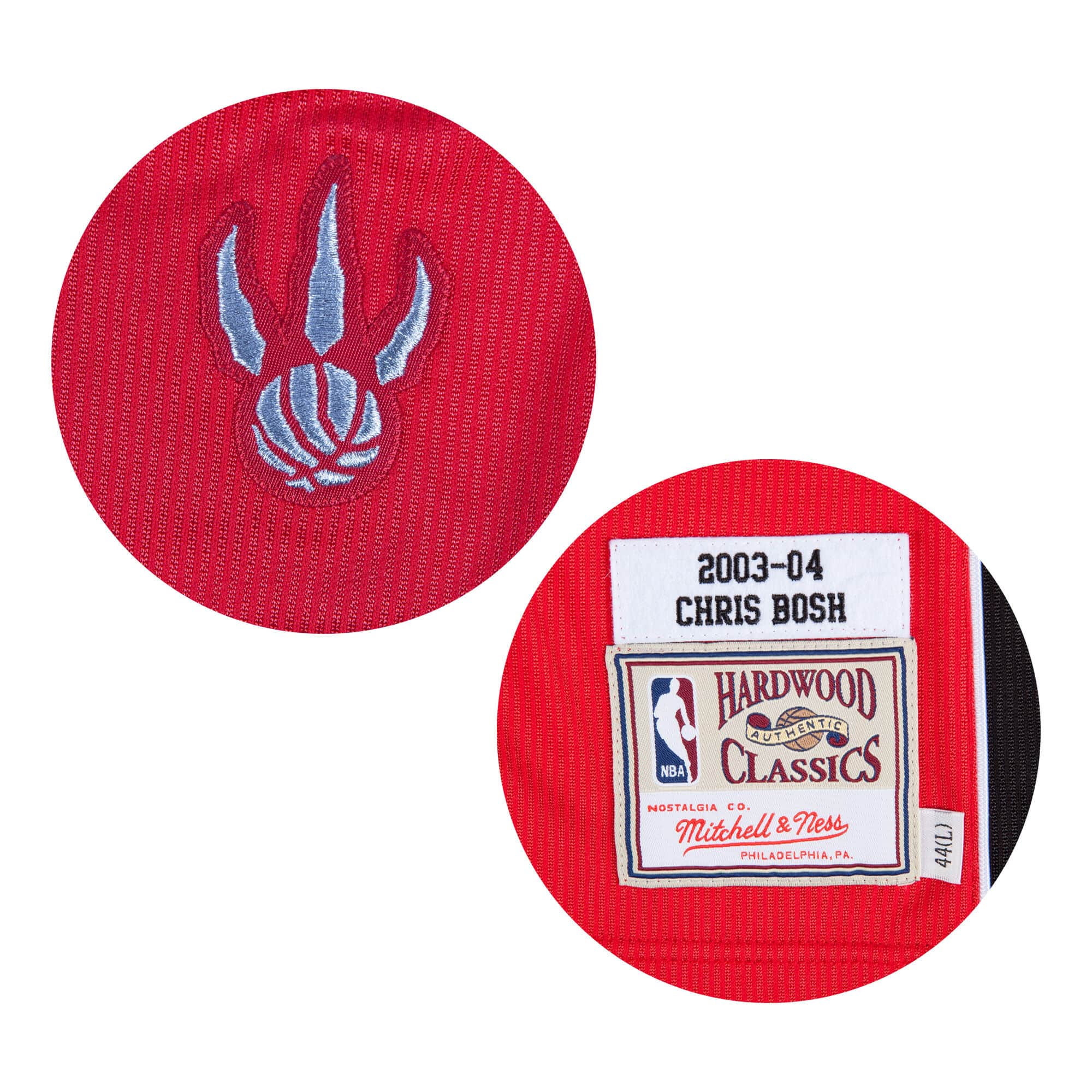 Chris Bosh 2003-04 Authentic Jersey Toronto Raptors - vstockx