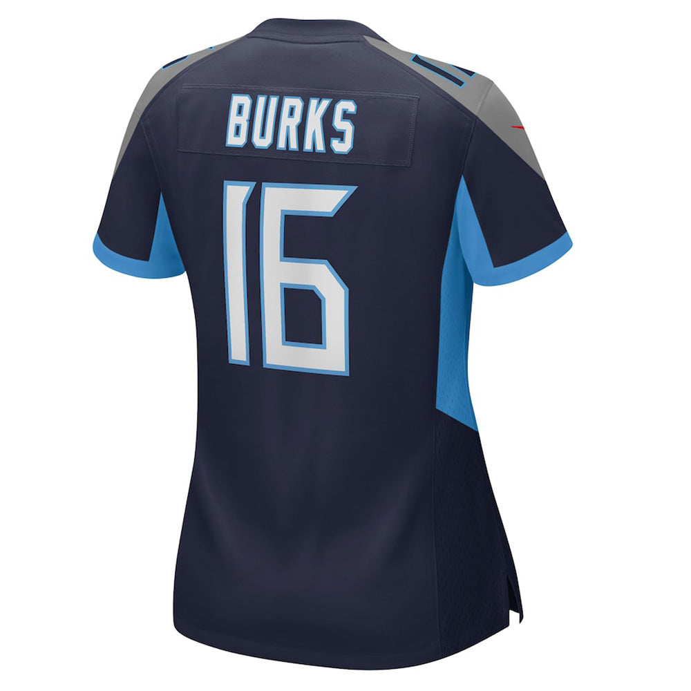 Women's Tennessee Titans Treylon Burks Game Jersey - Navy - vstockx