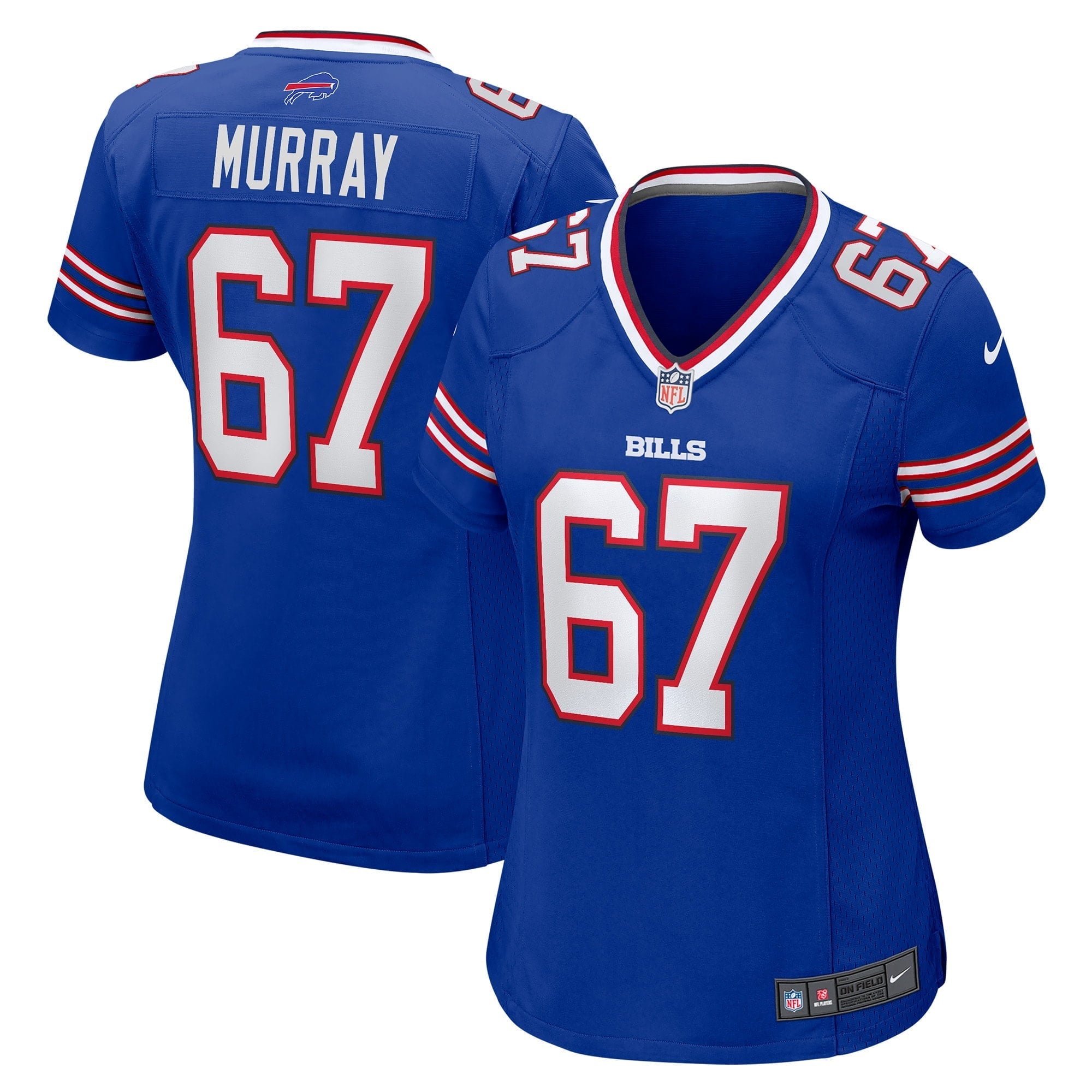 Women's Nike Justin Murray Royal Buffalo Bills Home Game Player Jersey - vstockx