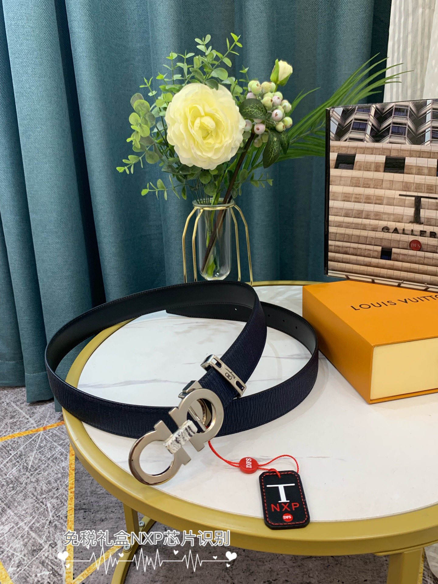 Streetwear Belt Ferragamo 319159 size:3.5cm - vstockx