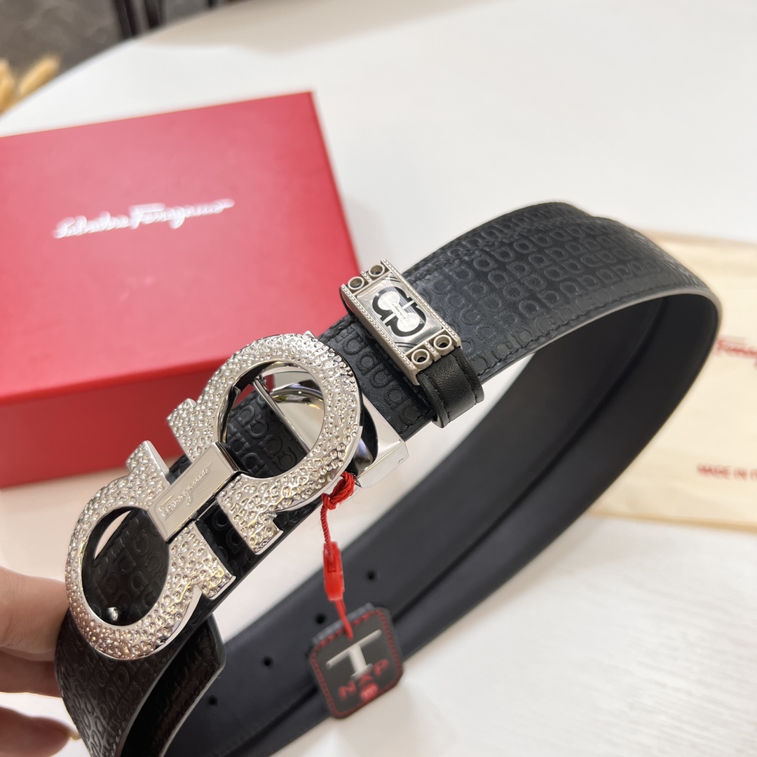 Streetwear Belt Ferragamo 319661 size:3.5cm - vstockx