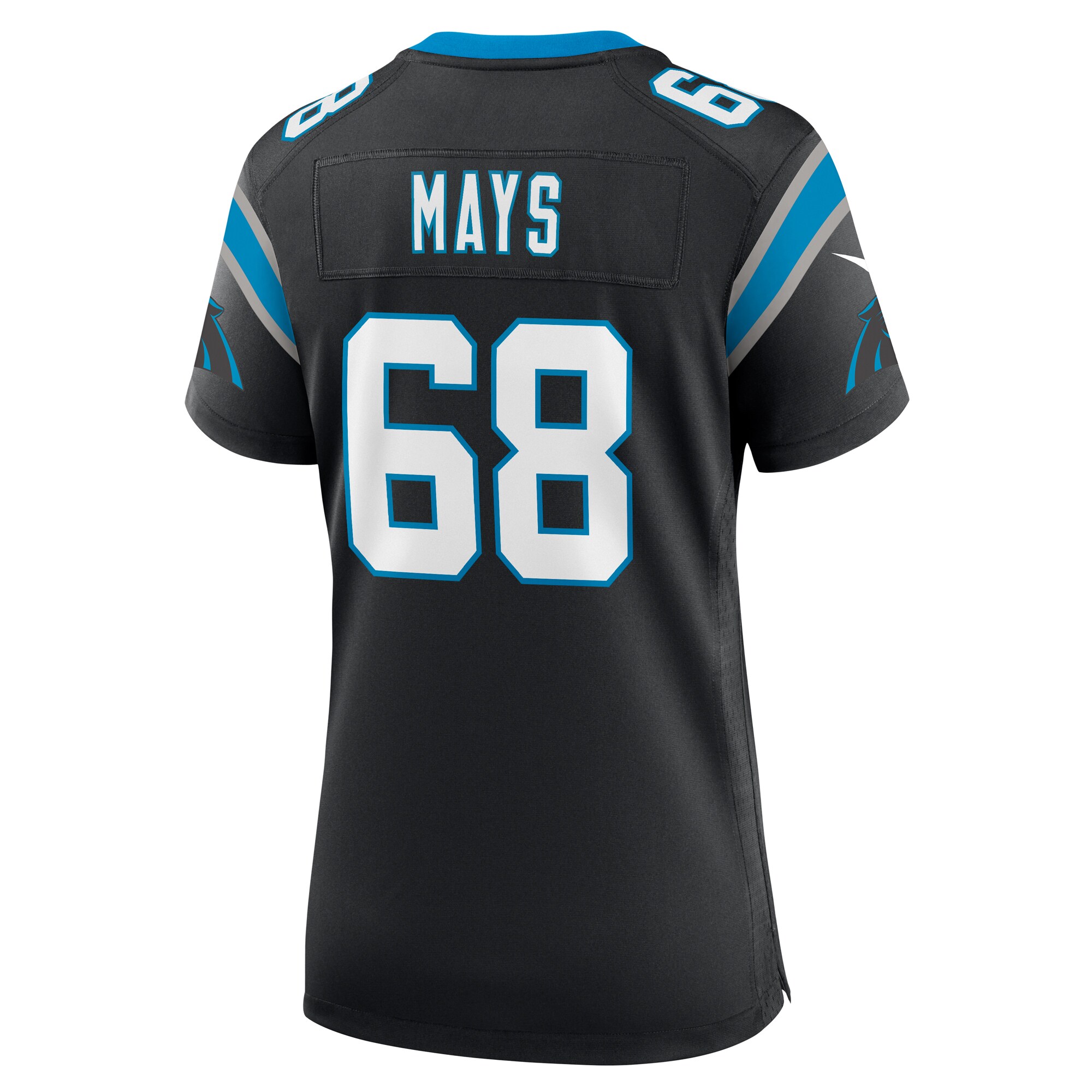 Cade Mays Carolina Panthers Nike Women's Team Game Jersey - Black - vstockx