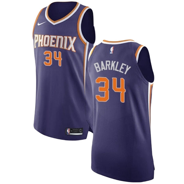 Women's Phoenix Suns Charles Barkley Icon Edition Jersey - Purple - vstockx