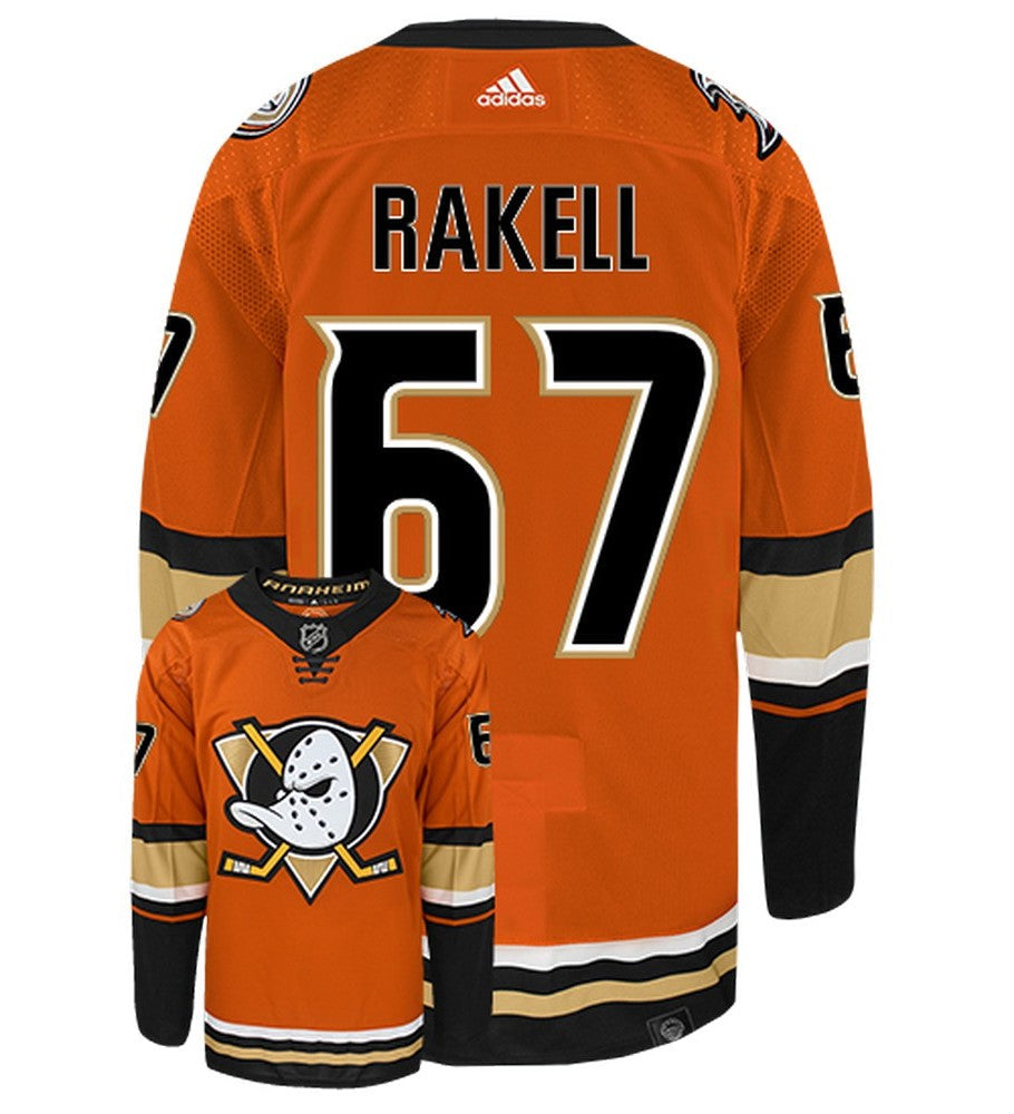 Rickard Rakell Anaheim Ducks Adidas Primegreen Authentic NHL Hockey Jersey - vstockx