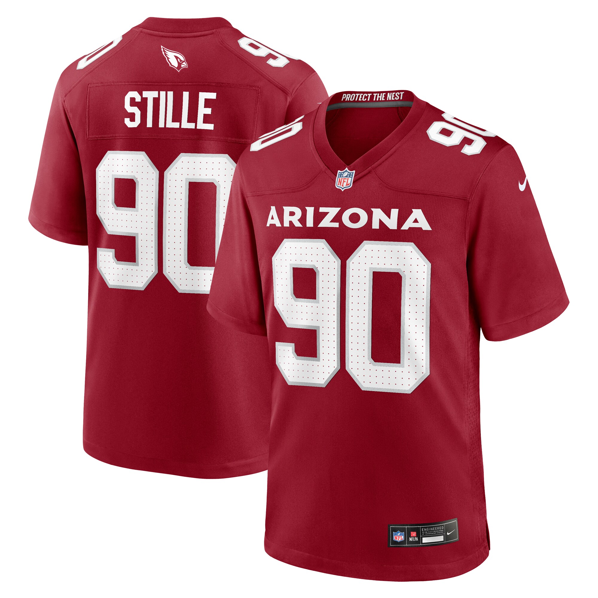 Ben Stille Arizona Cardinals Nike Team Game Jersey - Cardinal - vstockx