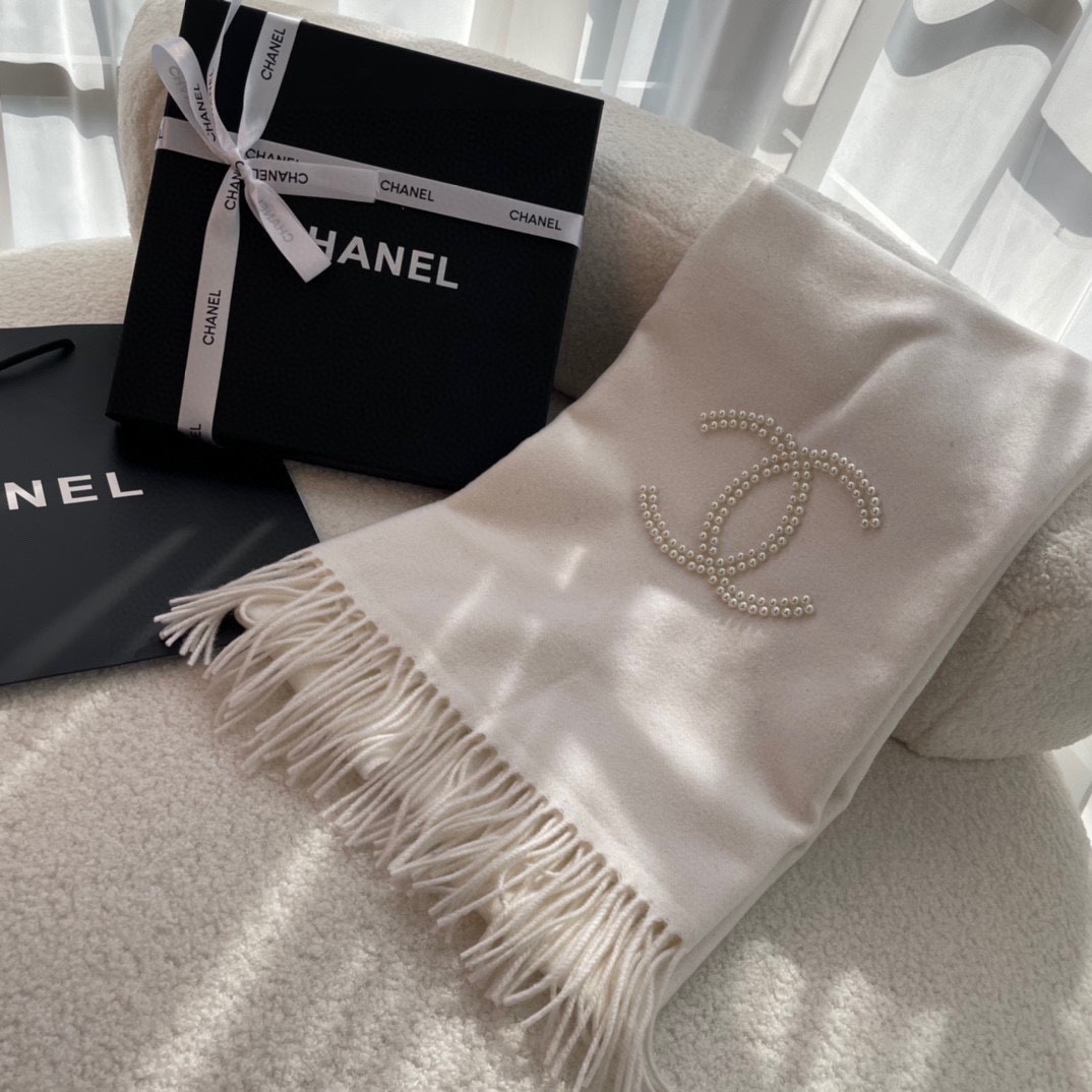 Streetwear Scarf CHANEL 329013 SIZE:70*200cm - vstockx