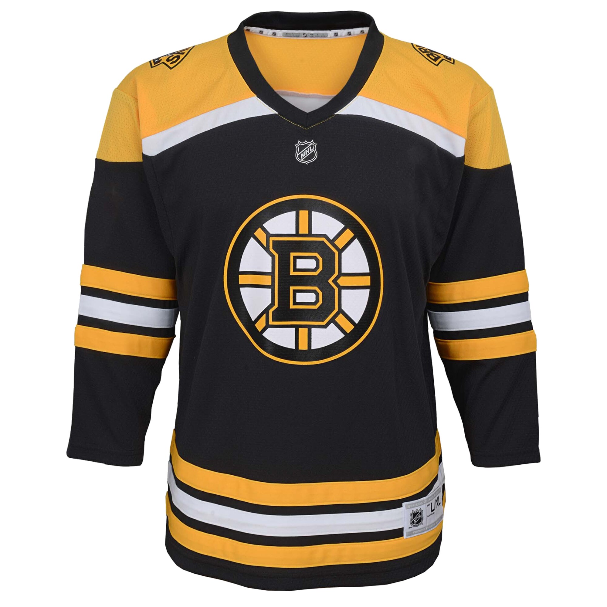 Boston Bruins Youth Home Replica Blank Jersey - Black - vstockx