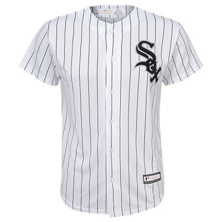 Youth MLB Branded Chicago White Sox Blank White Home Cool Base Jersey - vstockx