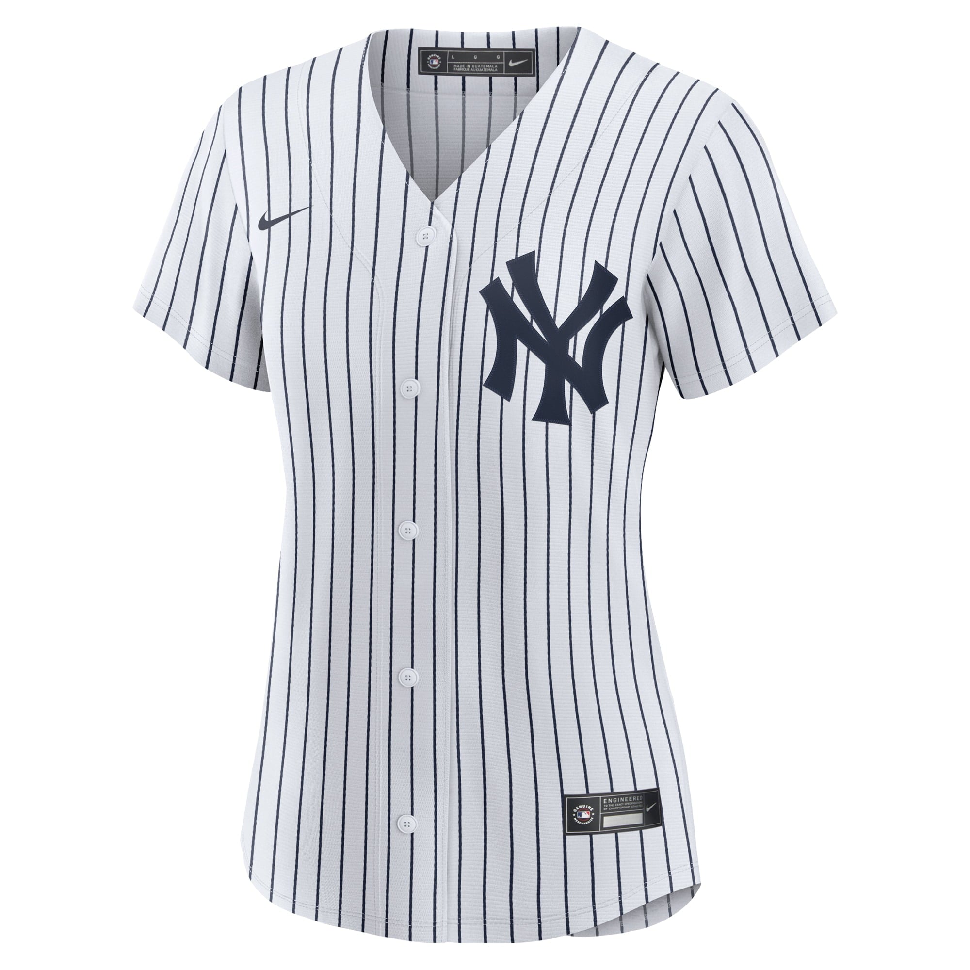Women's Nike Carlos Rodon White/Navy New York Yankees Home Official Player Jersey - vstockx