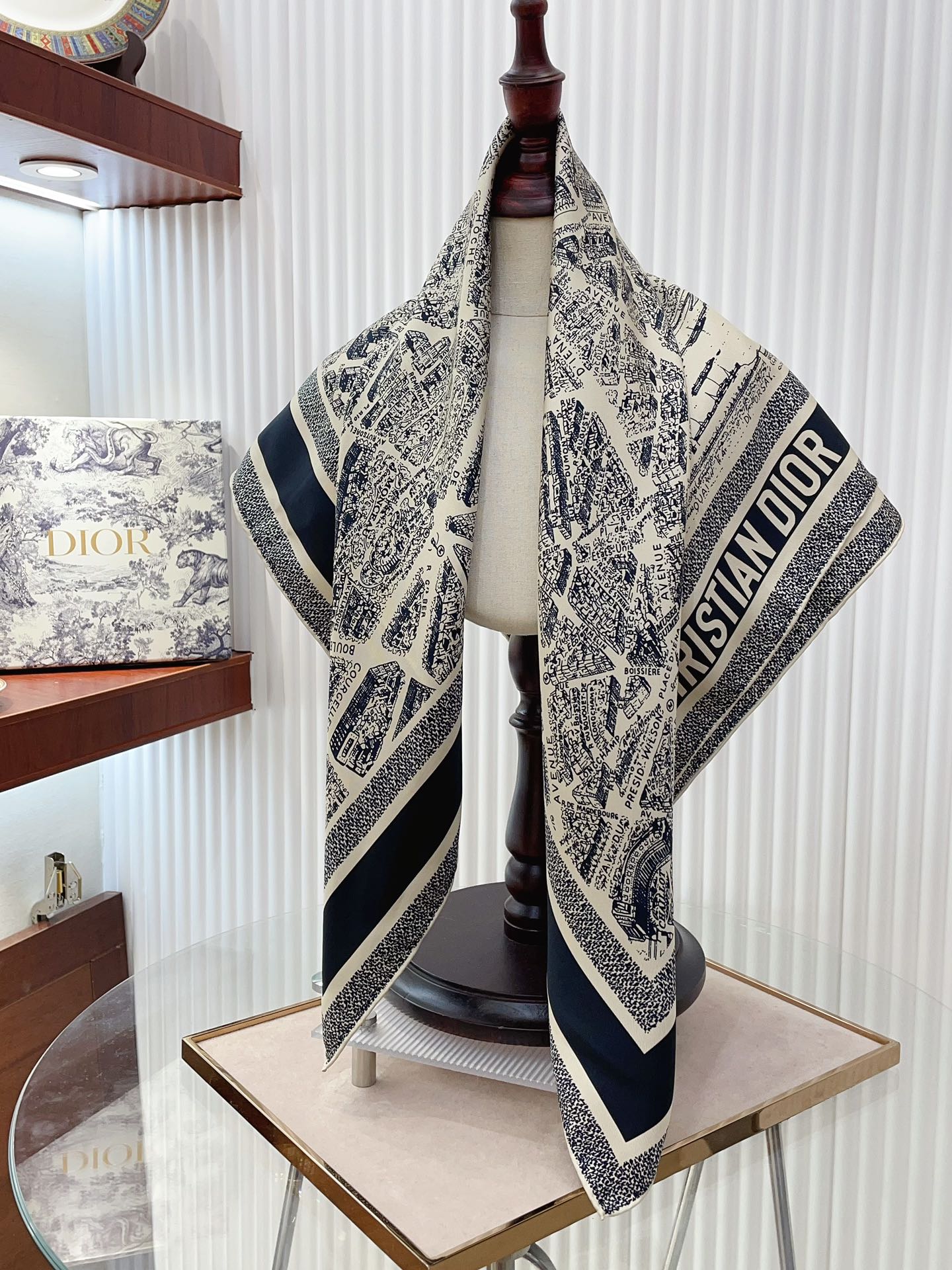 Streetwear Scarf Dior 328811 size:90*90cm - vstockx