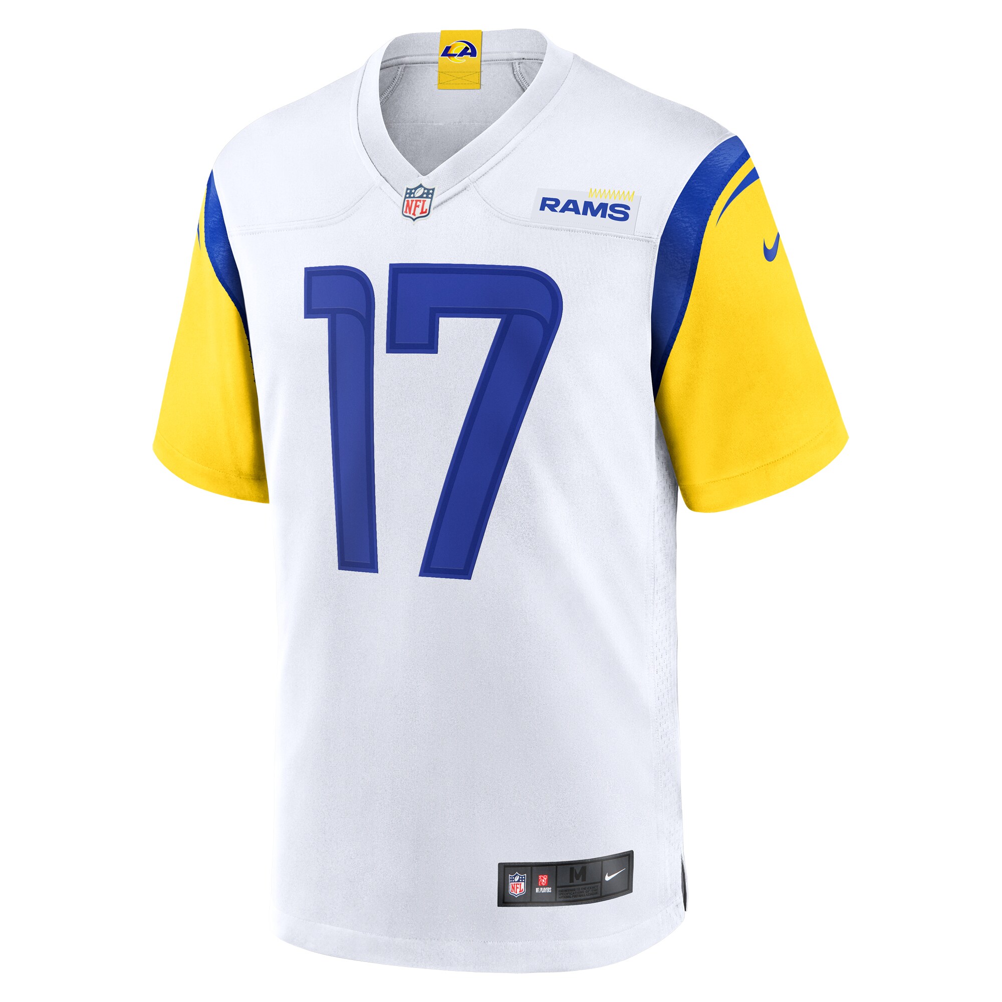 Puka Nacua Los Angeles Rams Nike Game Jersey - White - vstockx