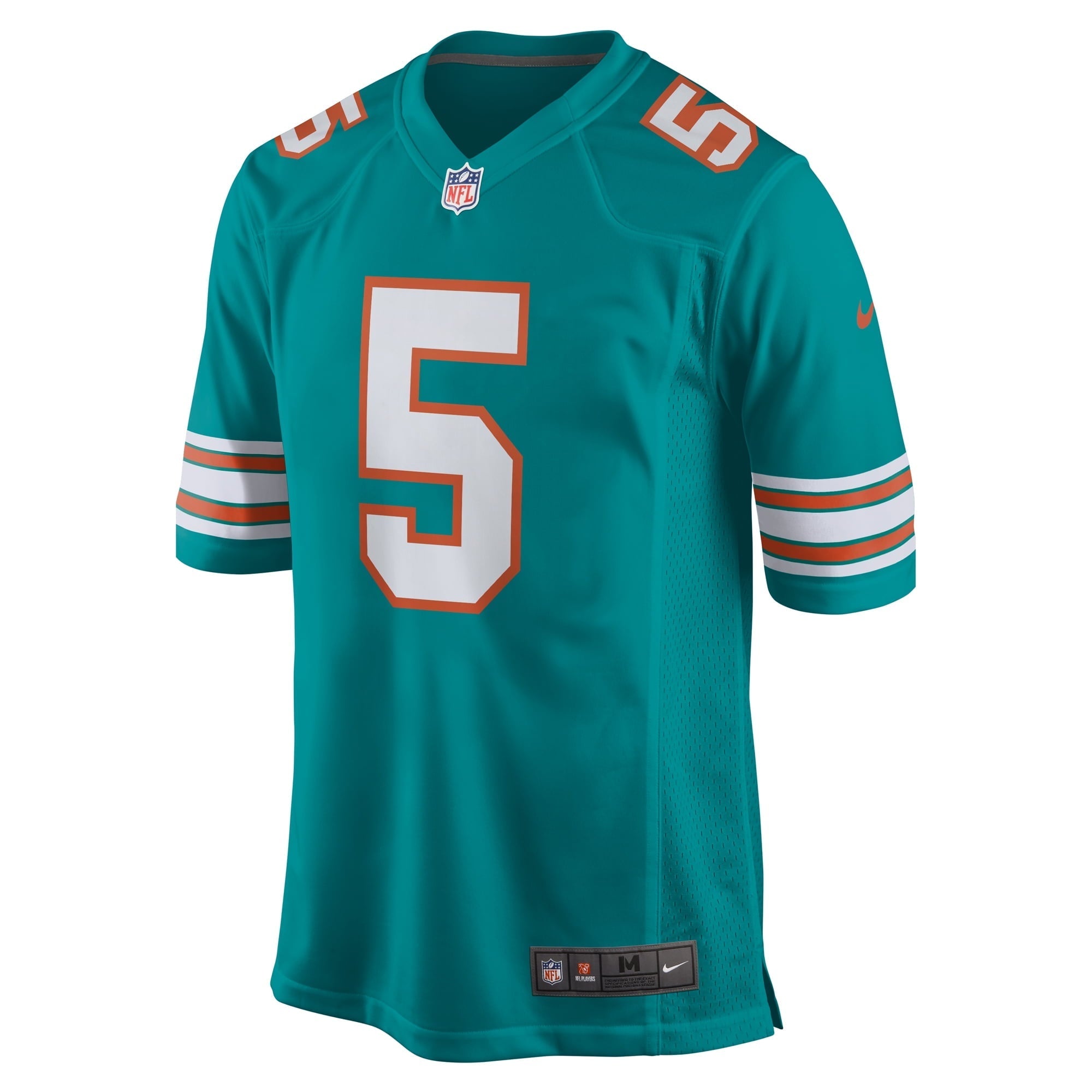 Men's Nike Jalen Ramsey Aqua Miami Dolphins Alternate Game Jersey - vstockx