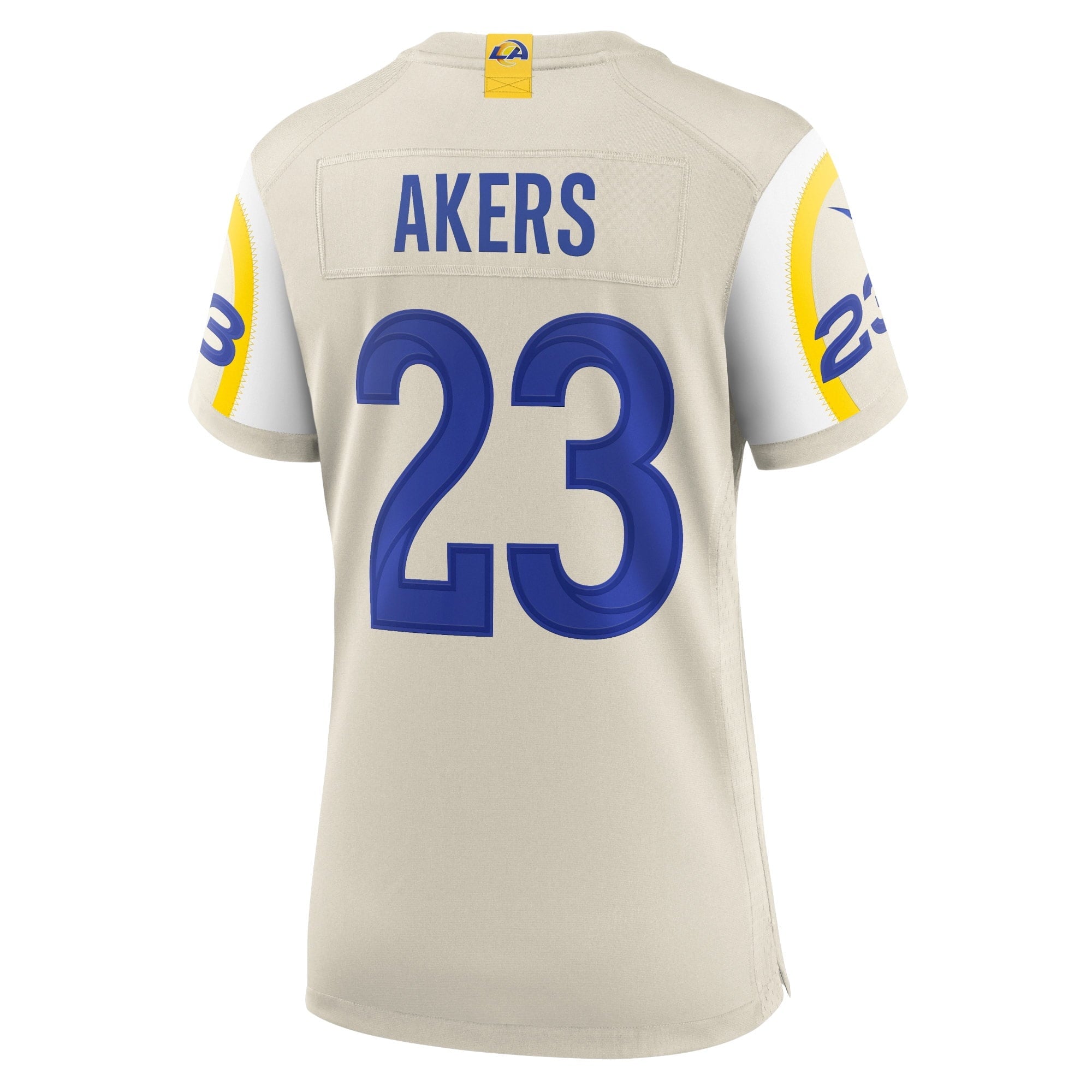 Women's Nike Cam Akers Bone Los Angeles Rams Game Jersey - vstockx