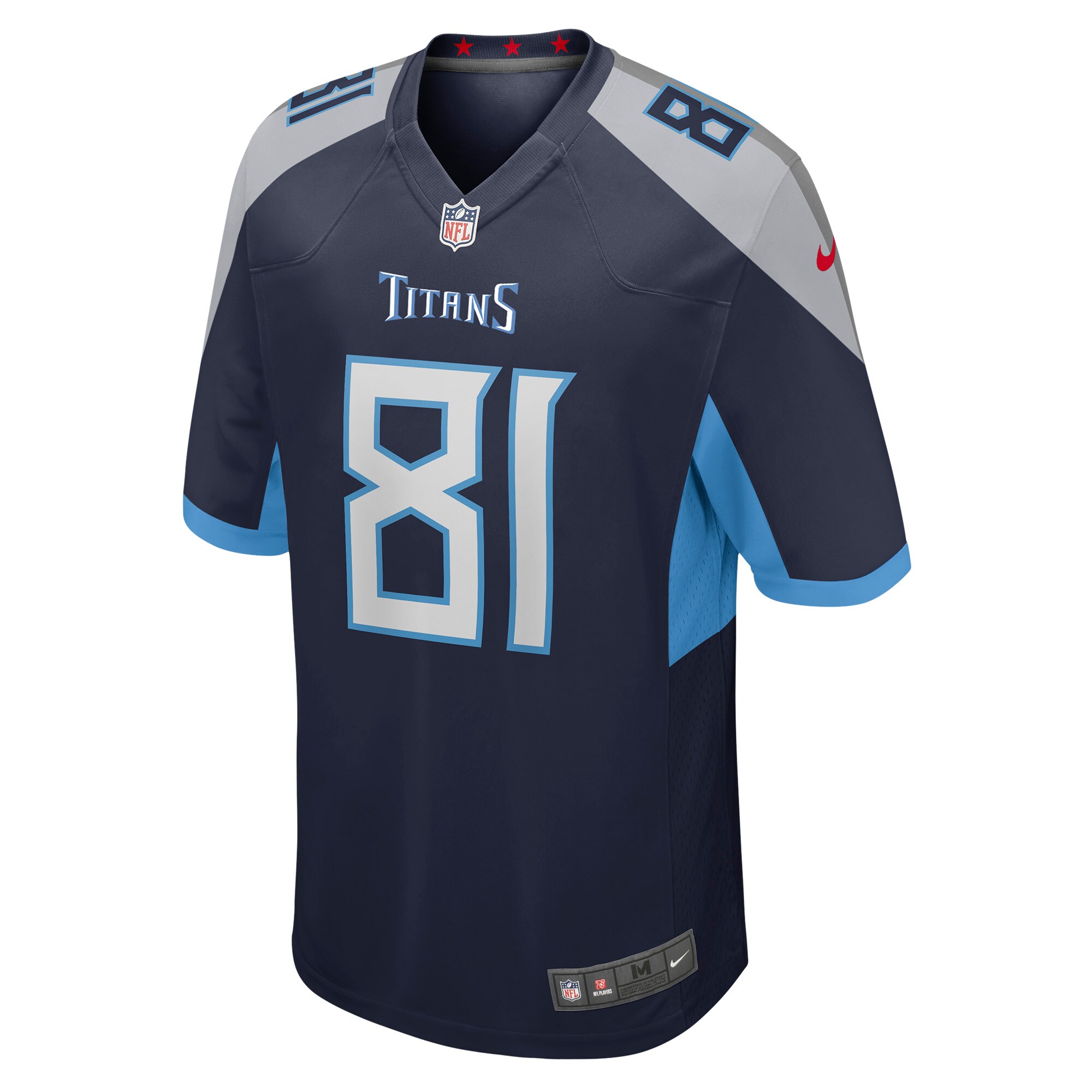 Racey McMath Tennessee Titans Nike Game Jersey - Navy - vstockx