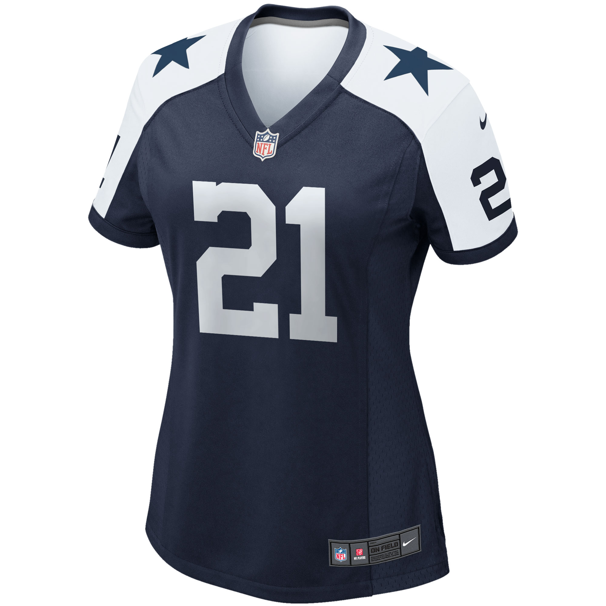 Ezekiel Elliott Dallas Cowboys Nike Women's Alternate Game Team Jersey - Navy - vstockx