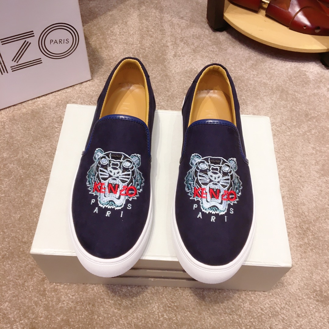 Kenzo K-SKATE Tiger canvas slip-on sneakers 11 - vstockx