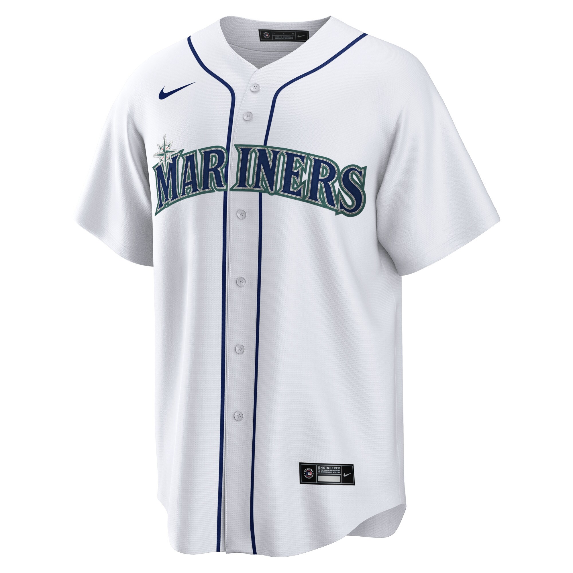 JP Crawford Seattle Mariners Nike Home Replica Jersey - White - vstockx