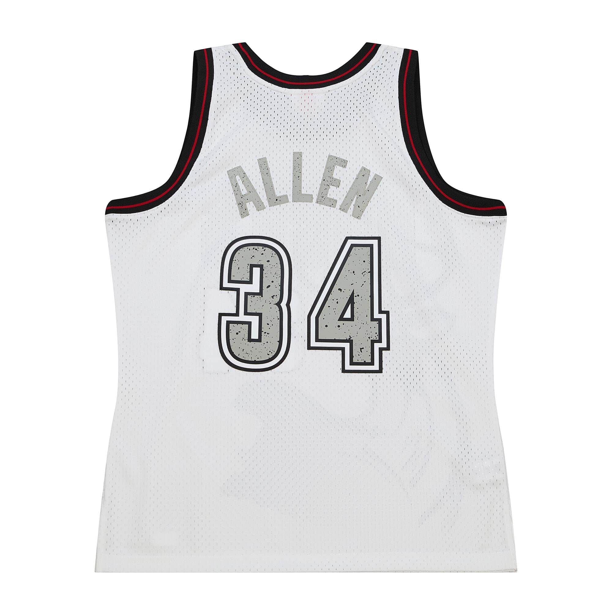 Cracked Cement Swingman Ray Allen Milwaukee Bucks 2000-01 Jersey - vstockx