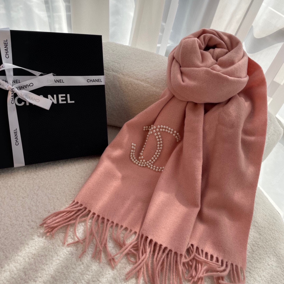 Streetwear Scarf CHANEL 329012 SIZE:70*200cm - vstockx