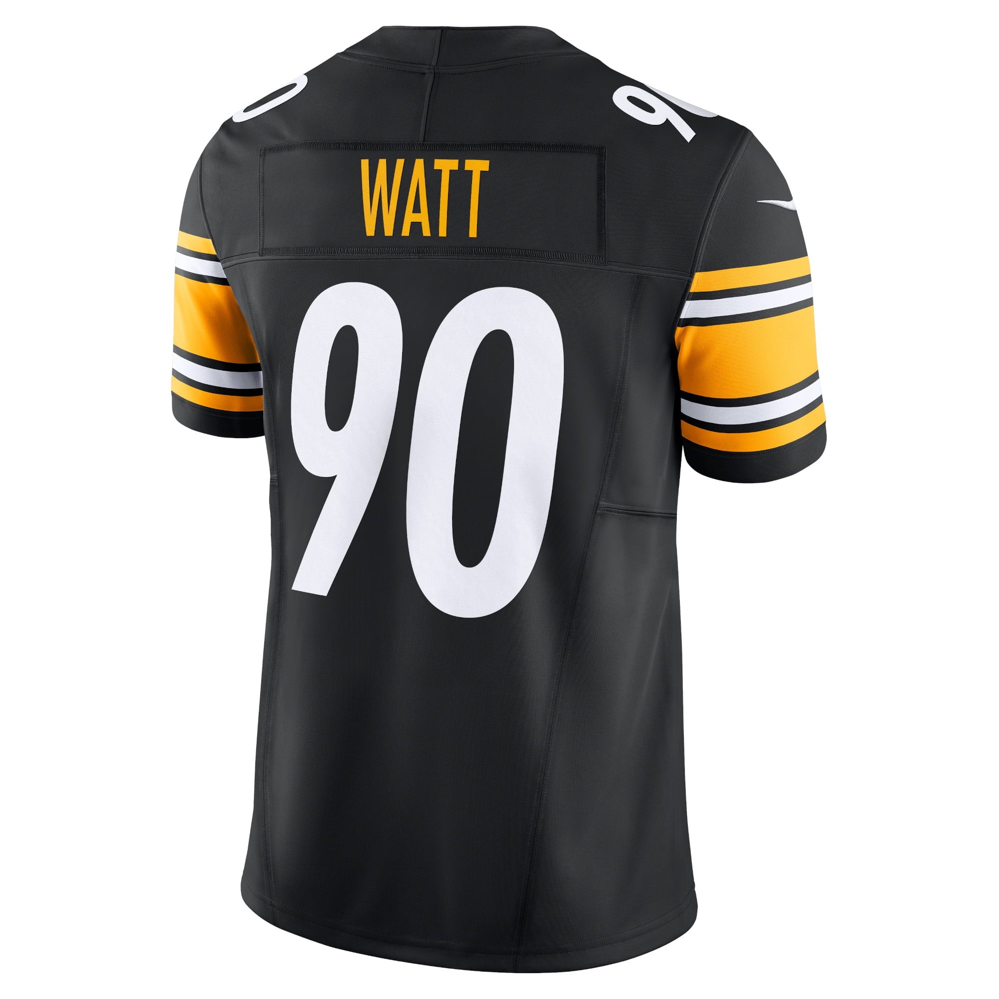 Men's Nike T.J. Watt Black Pittsburgh Steelers Vapor F.U.S.E. Limited Jersey - vstockx