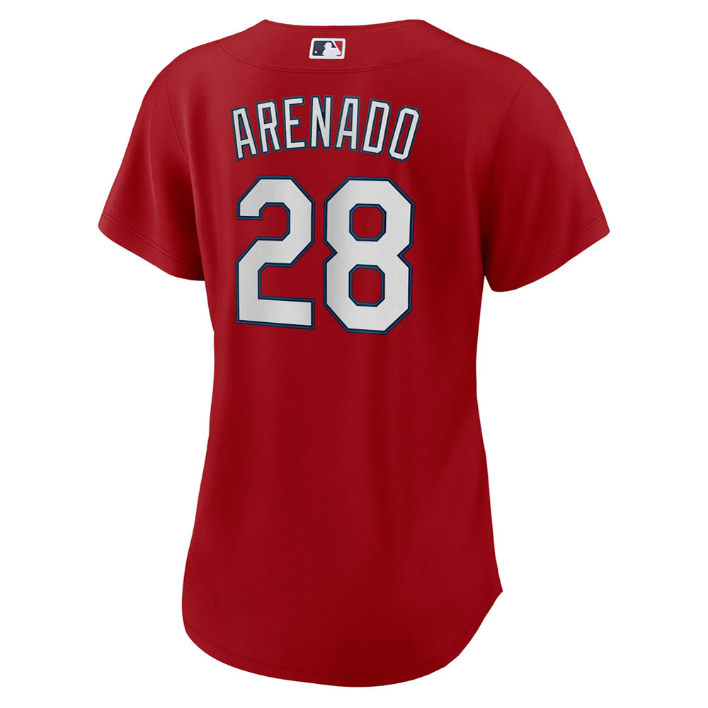 Women's St. Louis Cardinals Nolan Arenado Alternate Player Jersey - Red - vstockx