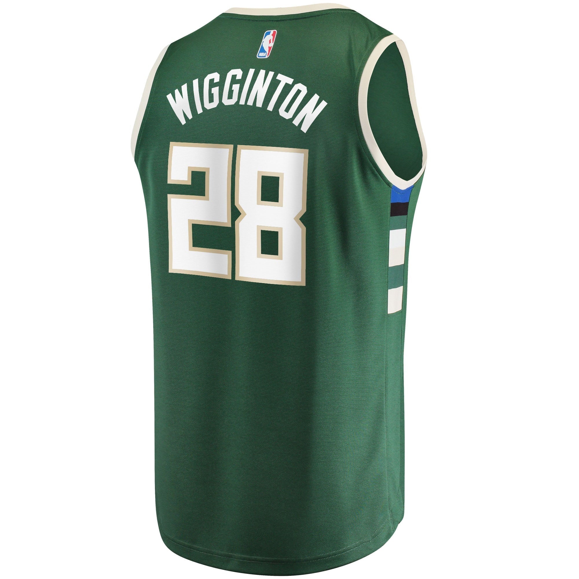 Men's Fanatics Branded Lindell Wigginton Green Milwaukee Bucks 2021/22 Fast Break Replica Jersey - Icon Edition - vstockx
