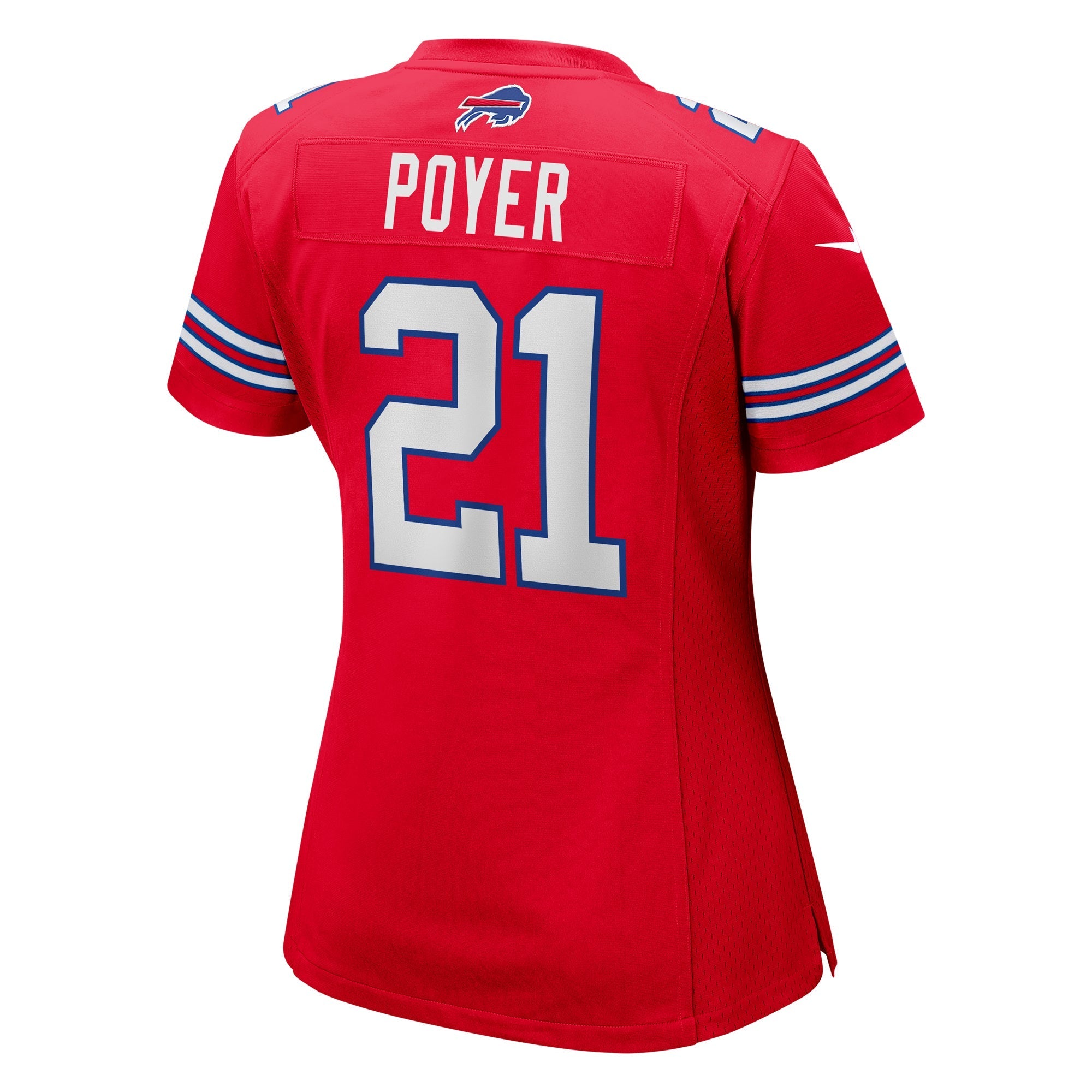 Women's Nike Jordans Poyer Red Buffalo Bills Alternate Game Jersey - vstockx