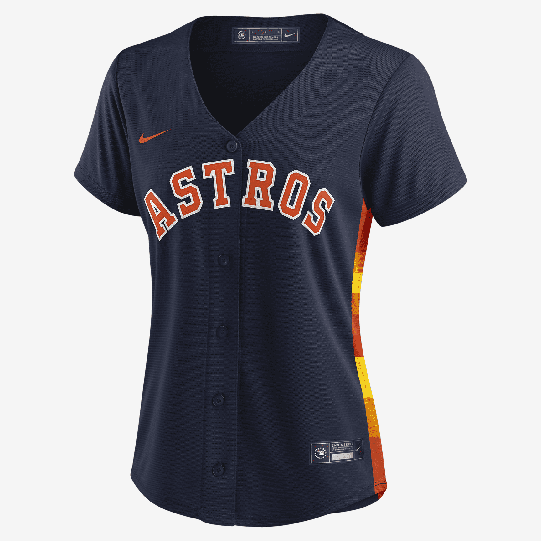 MLB Houston Astros (Jose Altuve) Women's Replica Baseball Jersey - Navy - vstockx
