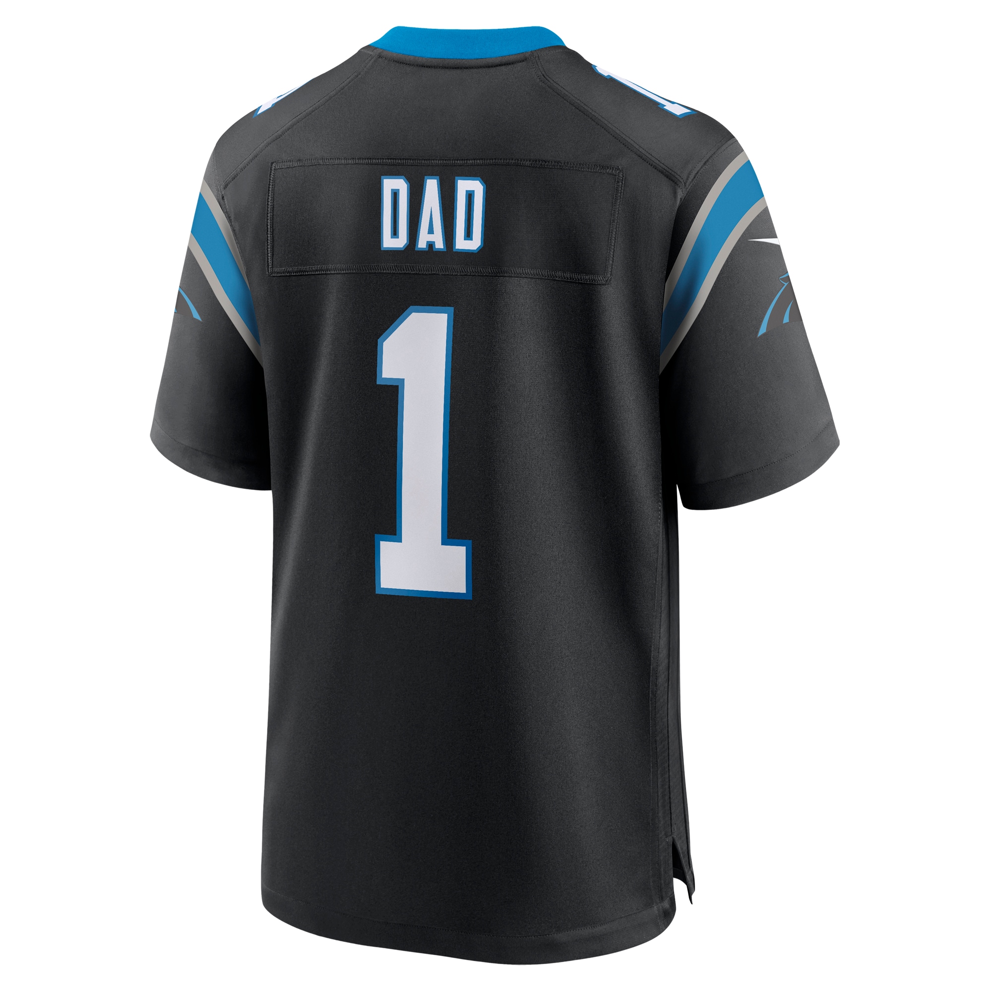 Number 1 Dad Carolina Panthers Nike Game Jersey - Black - vstockx