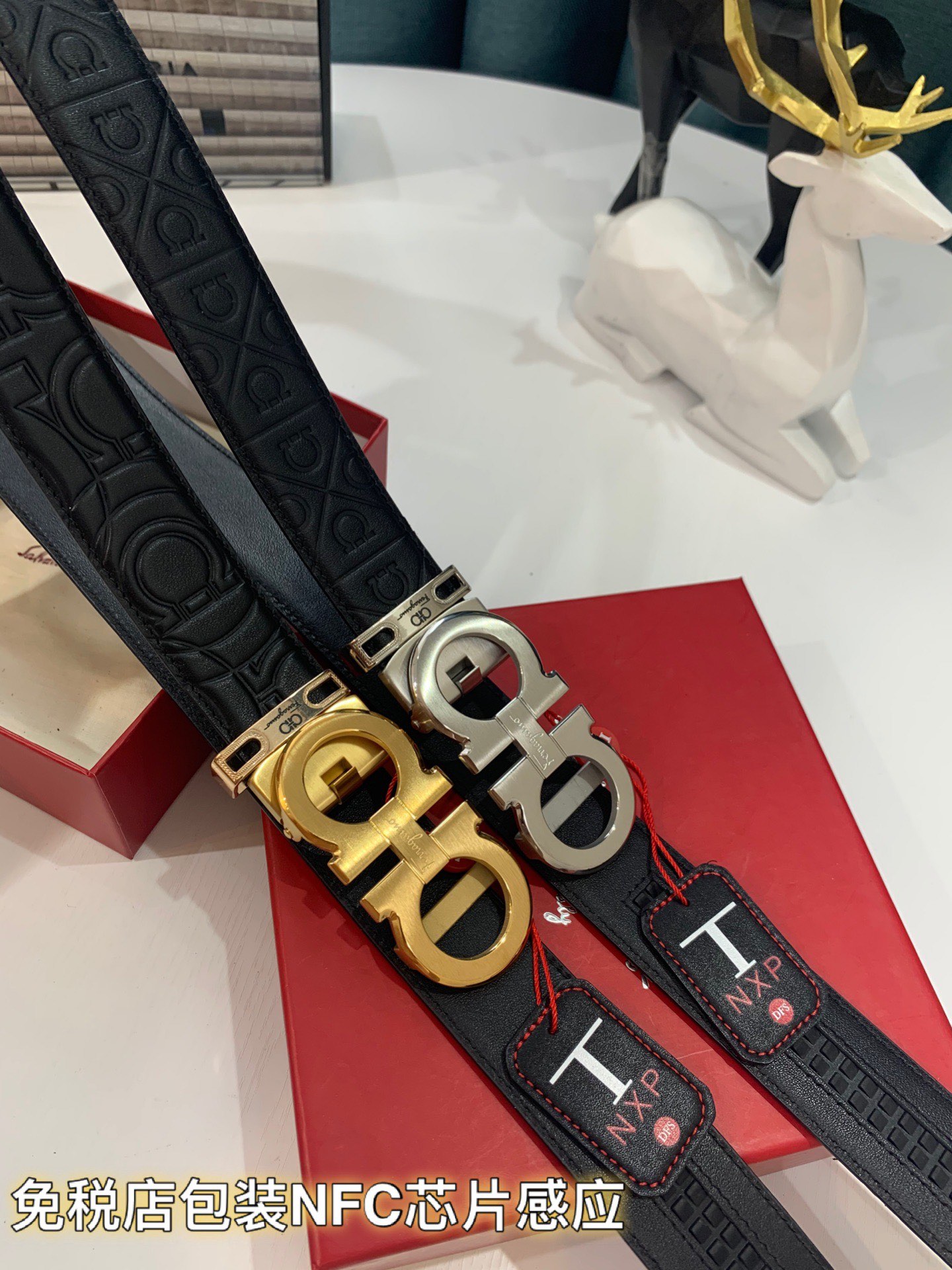 Streetwear Belt Ferragamo 319188 size:3.5cm - vstockx
