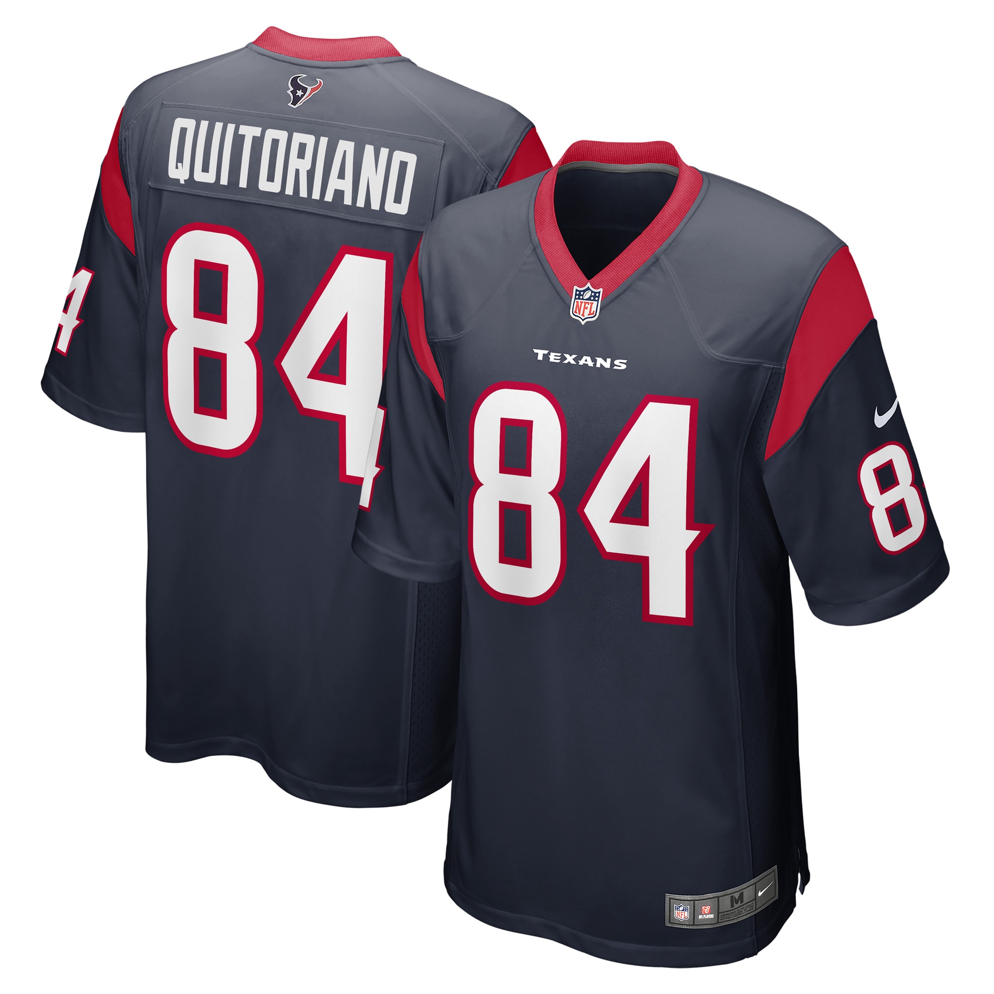 Teagan Quitoriano Houston Texans Nike Game Player Jersey - Navy - vstockx