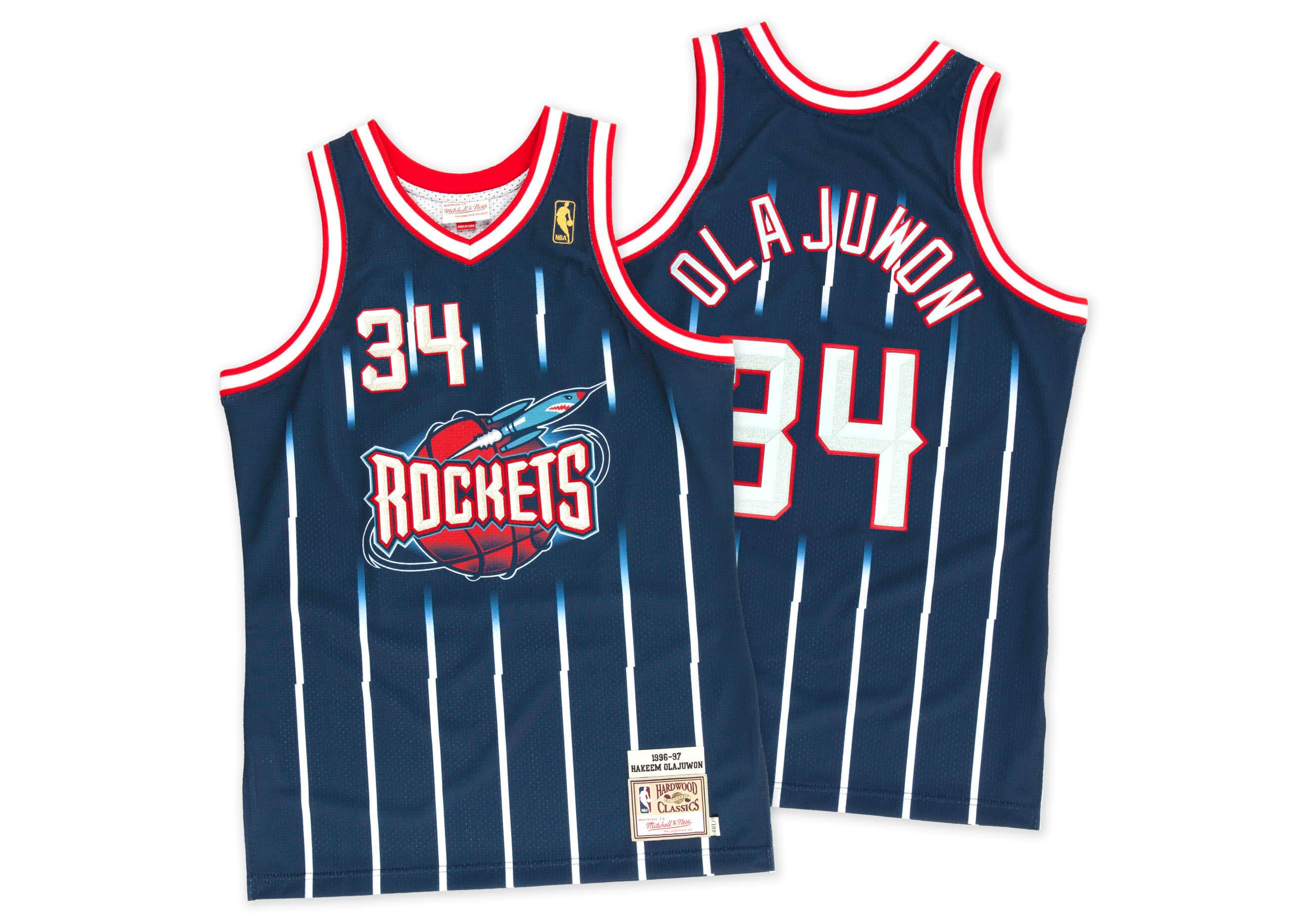 Hakeem Olajuwon 1996-97 Authentic Jersey Houston Rockets - vstockx