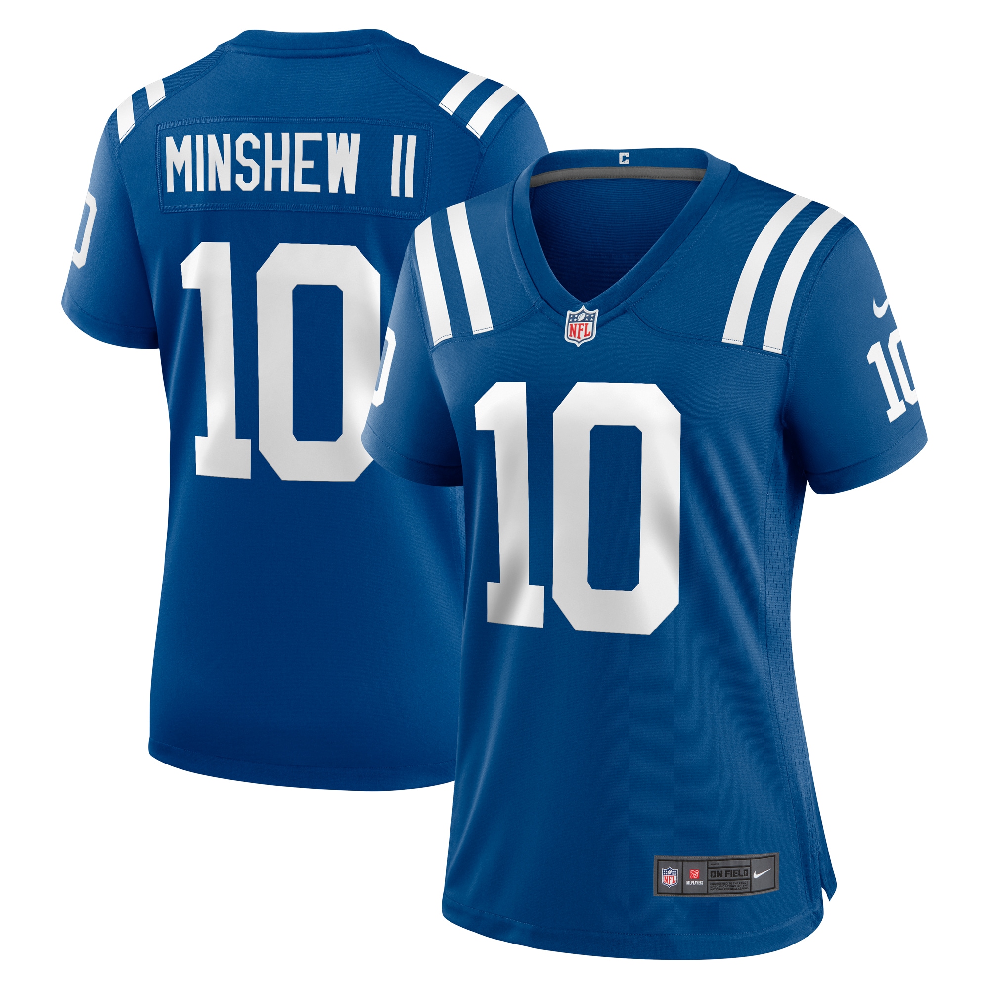 Gardner Minshew II Indianapolis Colts Nike Women's Game Jersey - Royal - vstockx