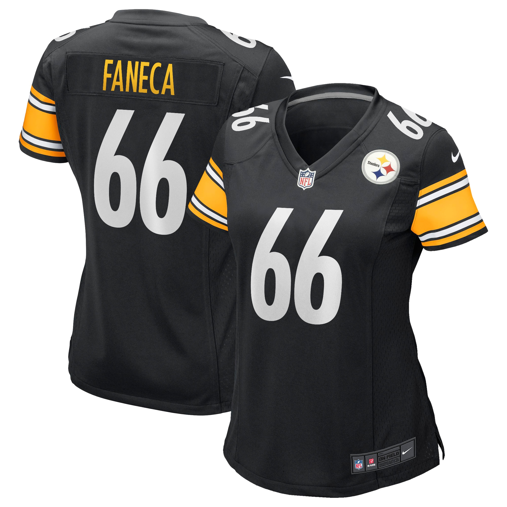 Alan Faneca Pittsburgh Steelers Nike Women's Game Retired Player Jersey - Black - vstockx
