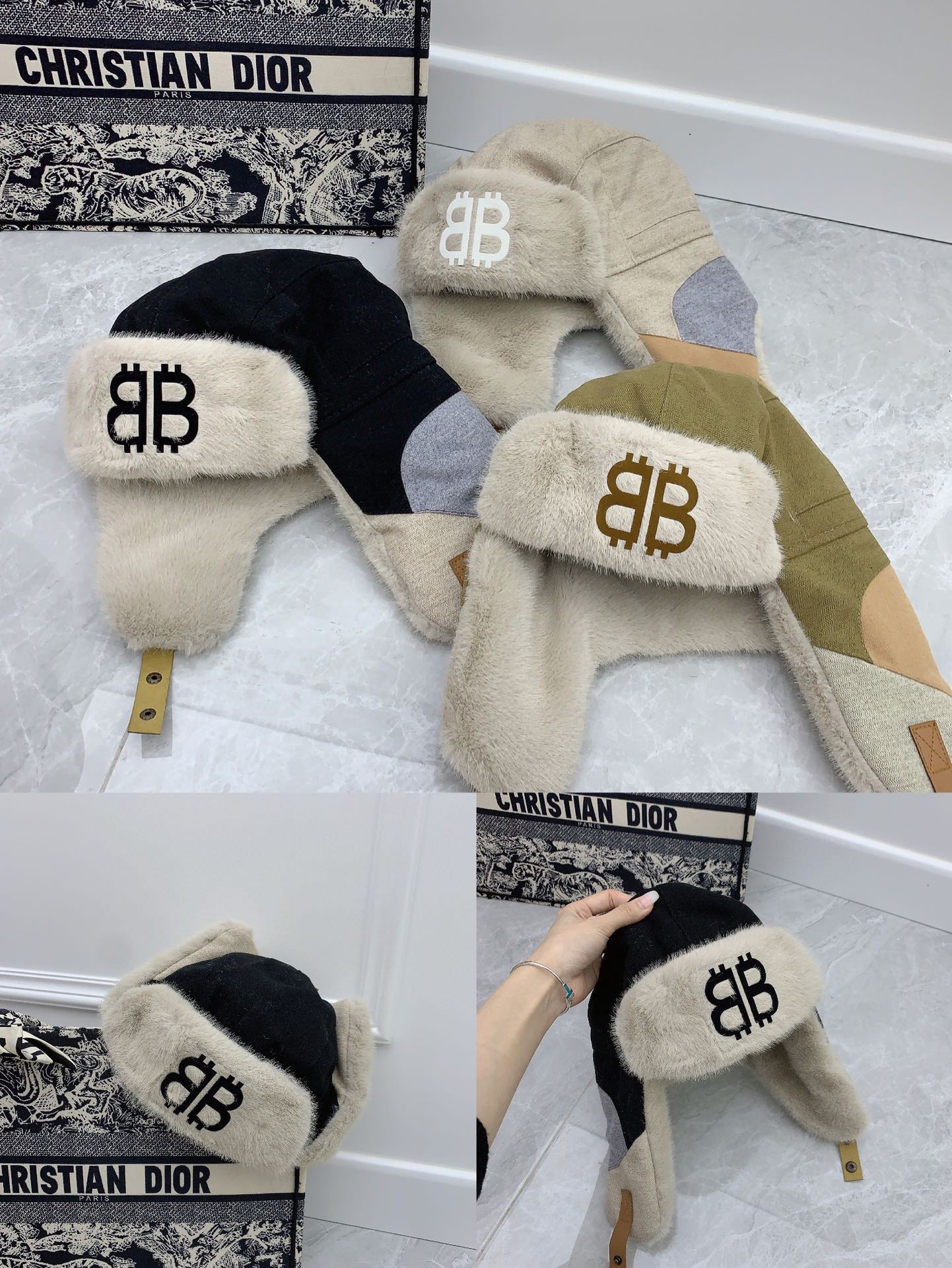 Streetwear Hat balenciaga 328905 - vstockx