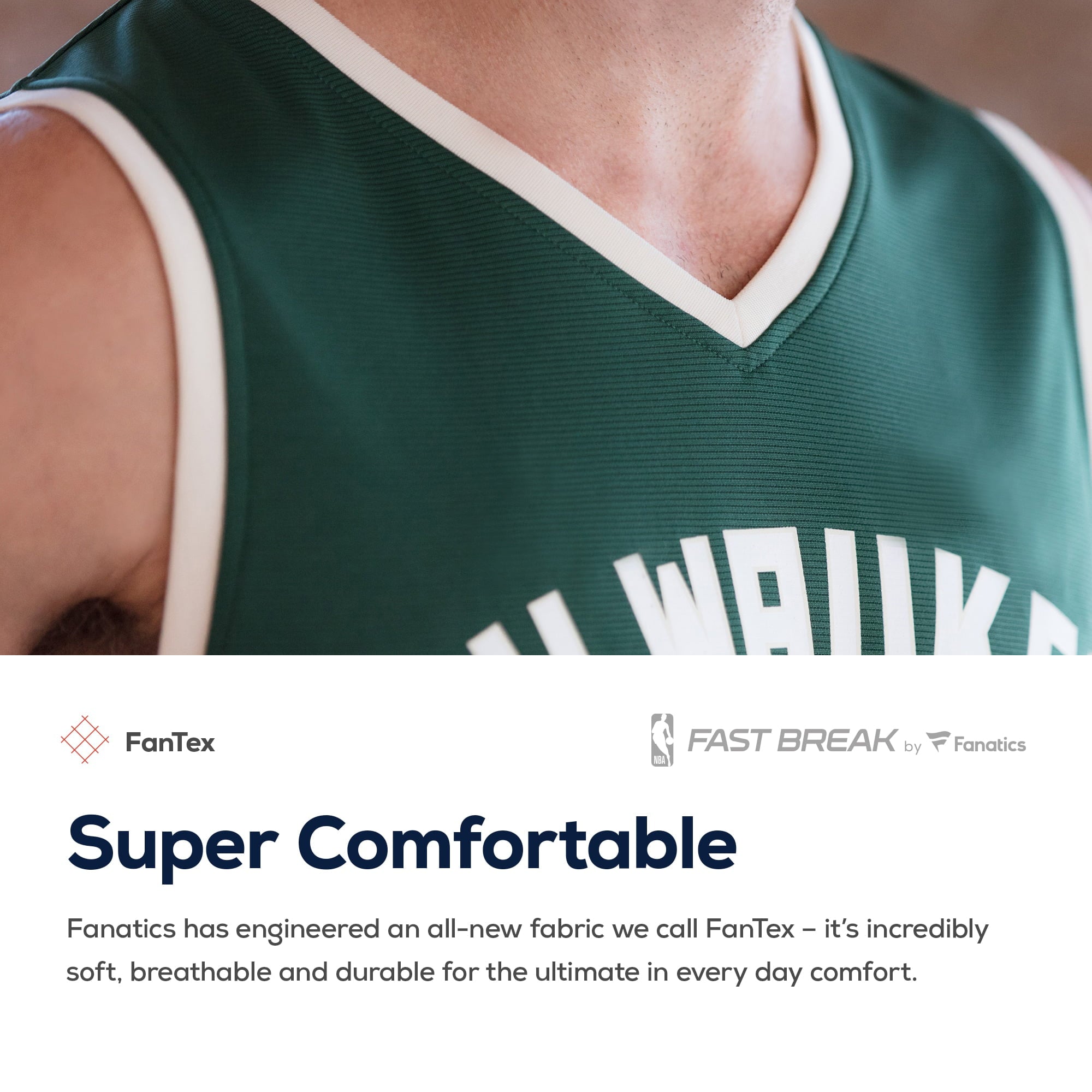 Men's Fanatics Branded Antetokounmpo Green Milwaukee Bucks Fast Break Replica Player Jersey - Icon Edition - vstockx