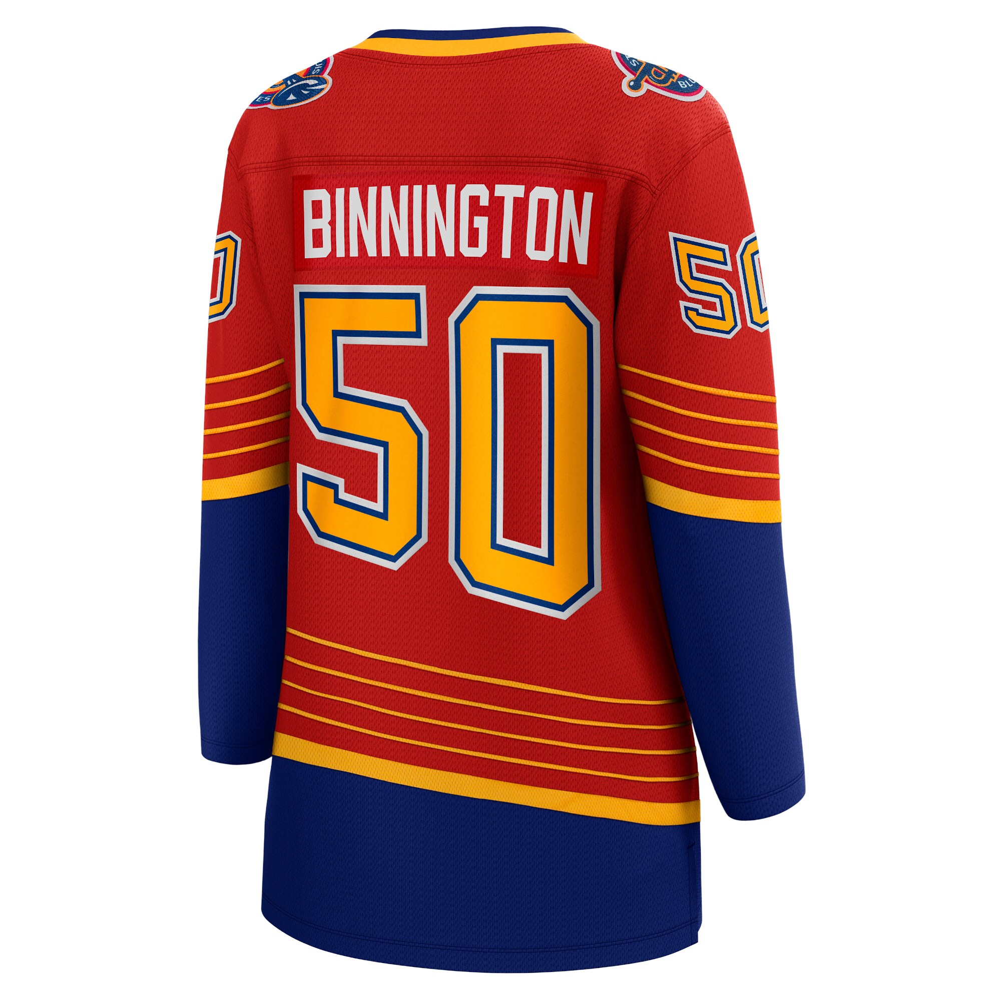 Jordans Binnington St. Louis Blues Fanatics Branded Women's 2020/21 Special Edition Breakaway Player Jersey - Red - vstockx