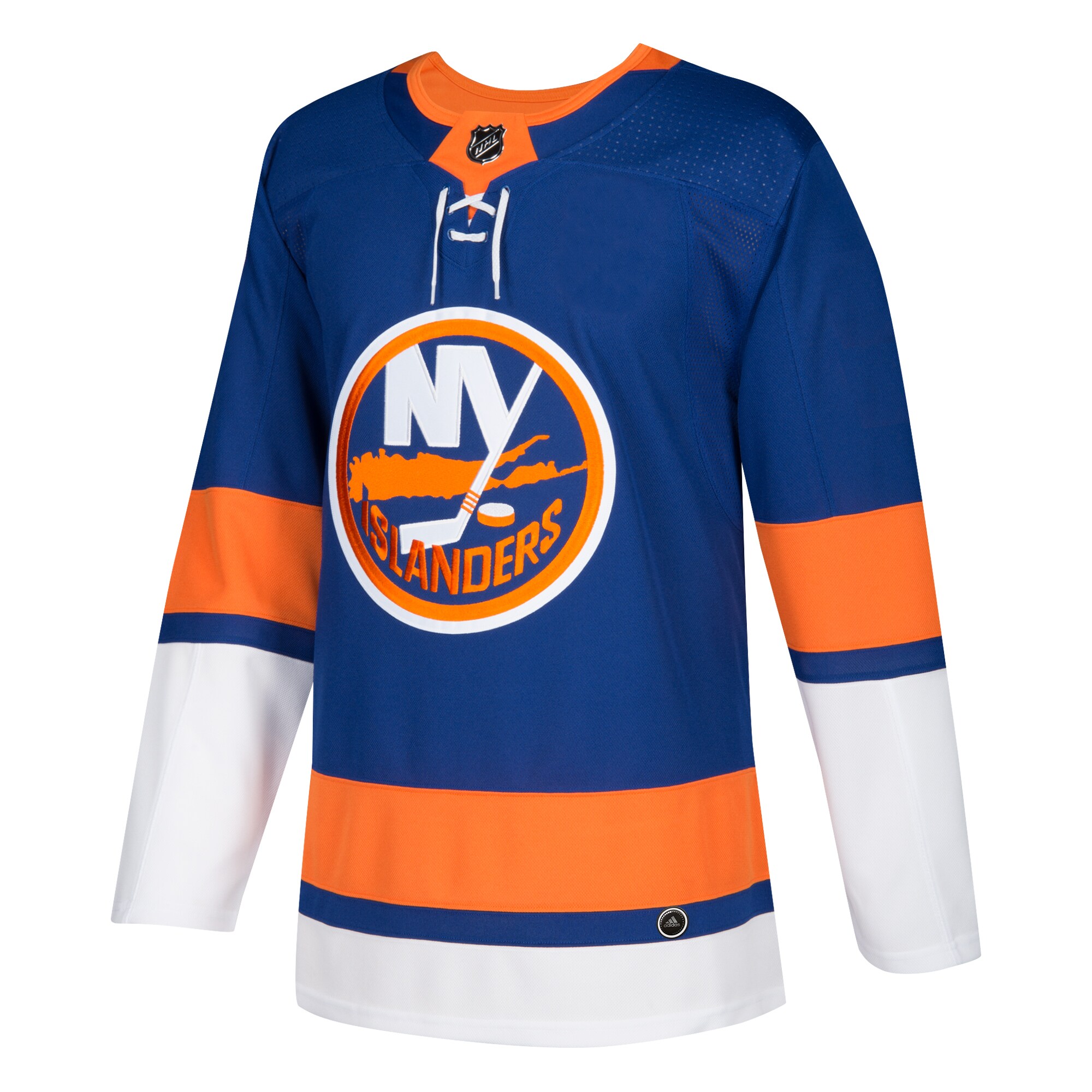 New York Islanders adidas Home Authentic Blank Jersey - Royal - vstockx