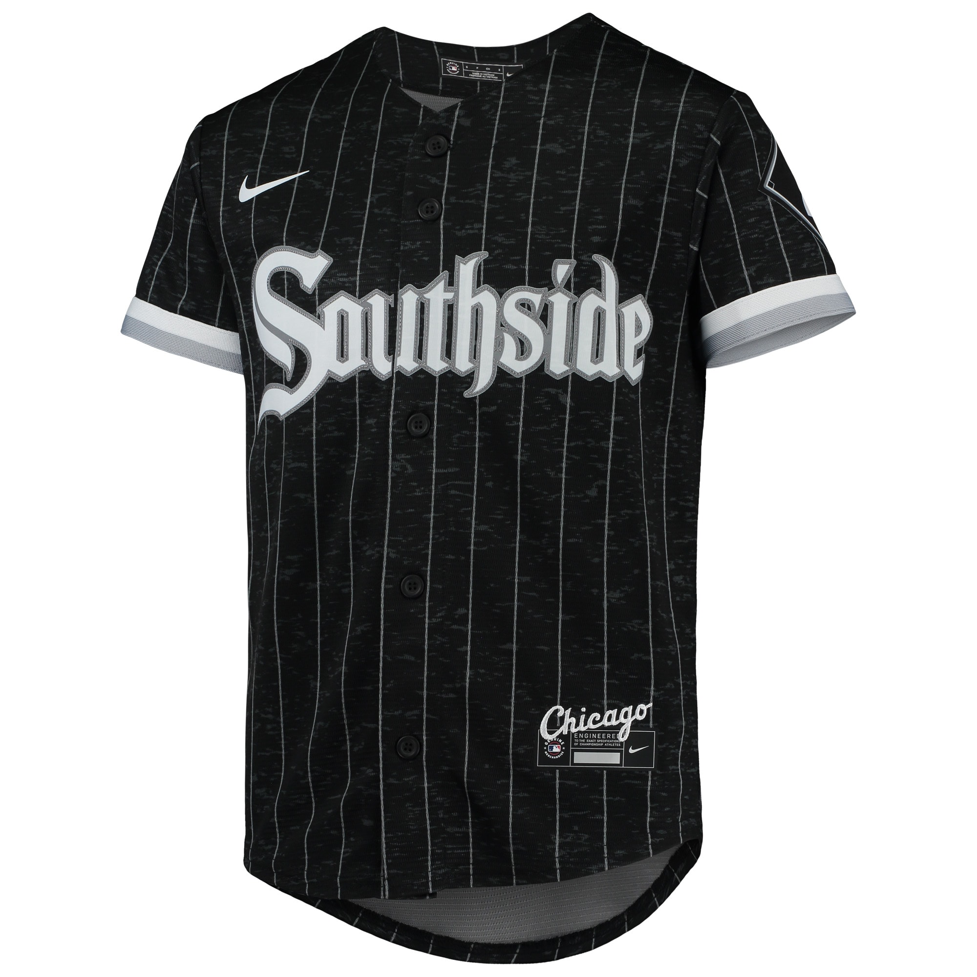 Tim Anderson Chicago White Sox Nike Youth City Connect Replica Player Jersey - Black - vstockx