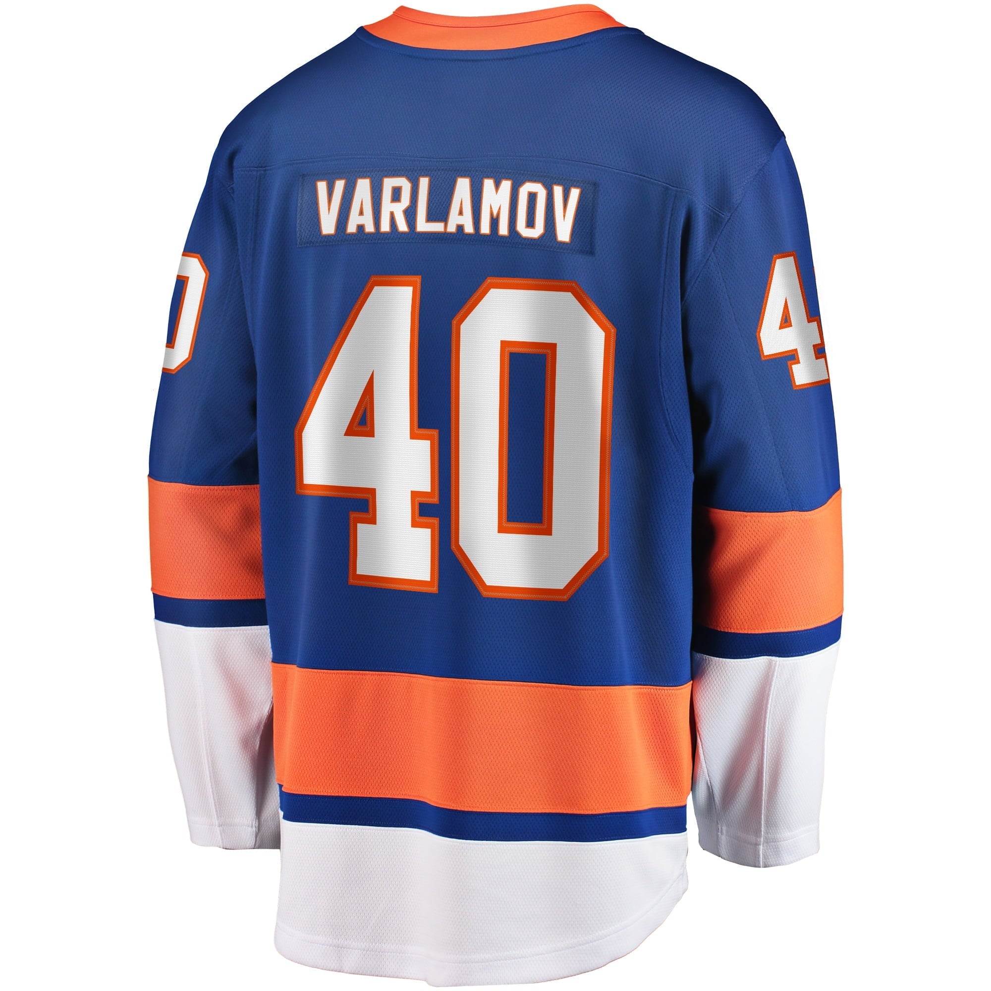 Men's Fanatics Branded Semyon Varlamov Royal New York Islanders Replica Player Jersey - vstockx