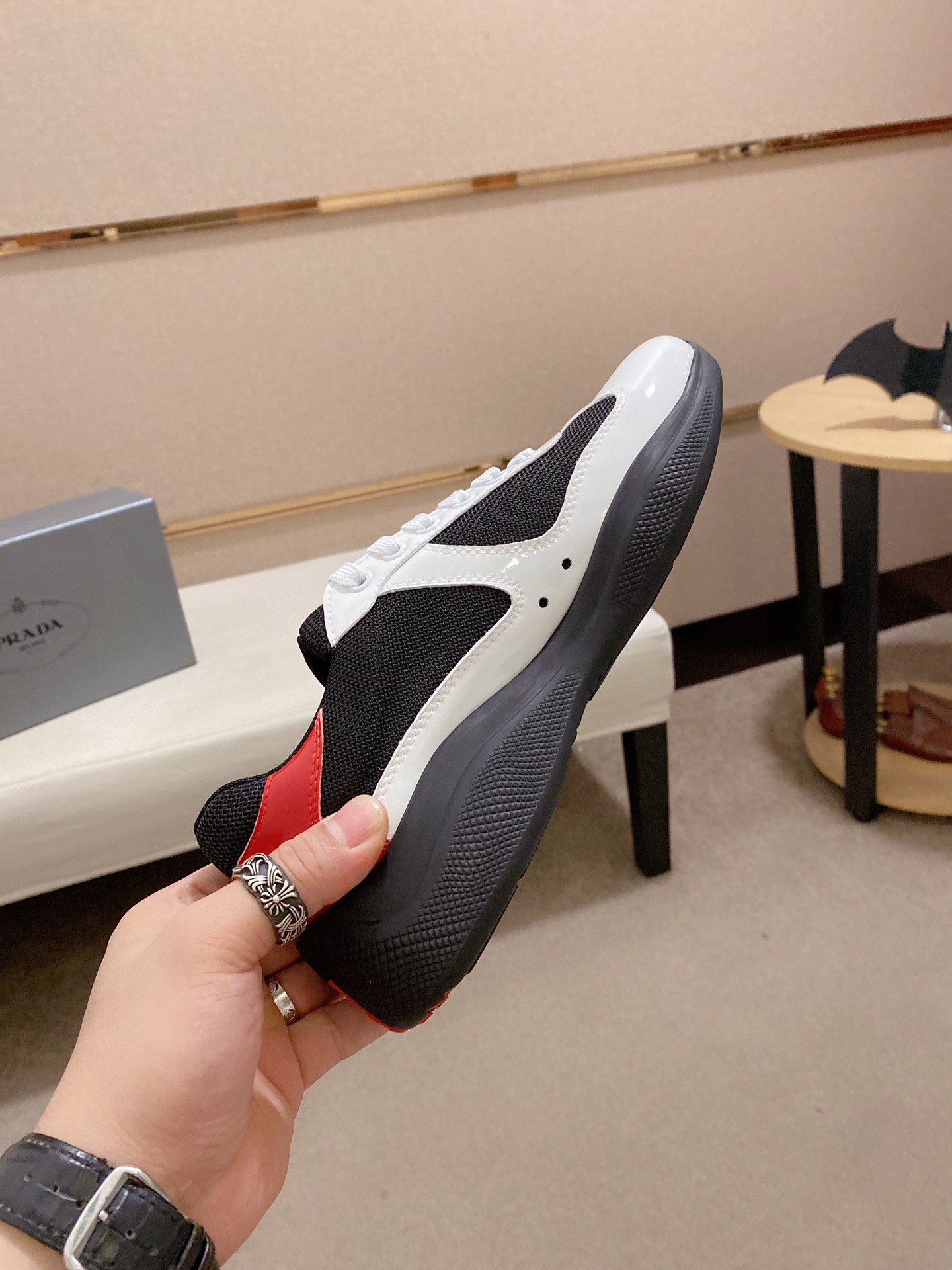 Prada America's Cup sneaker 4 - vstockx