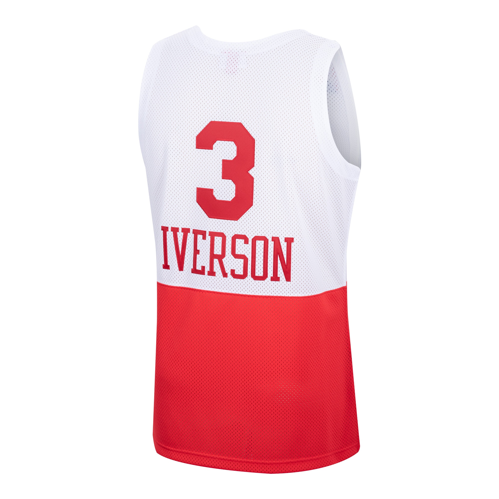 Allen Iverson Philadelphia 76ers Mitchell & Ness Hardwood Classics Authentic Jersey - White - vstockx