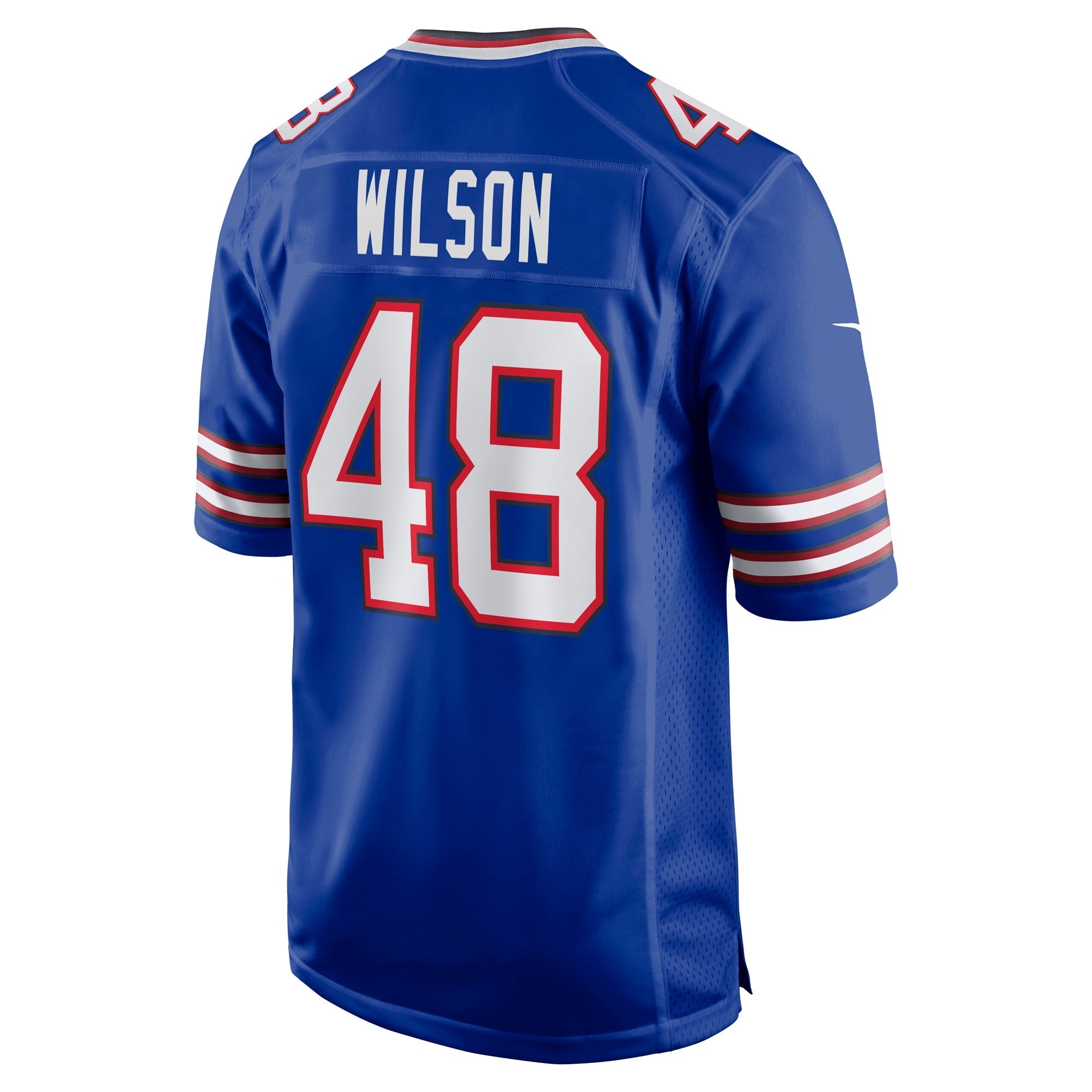 Men's Nike Joel Wilson Royal Buffalo Bills Team Game Jersey - vstockx