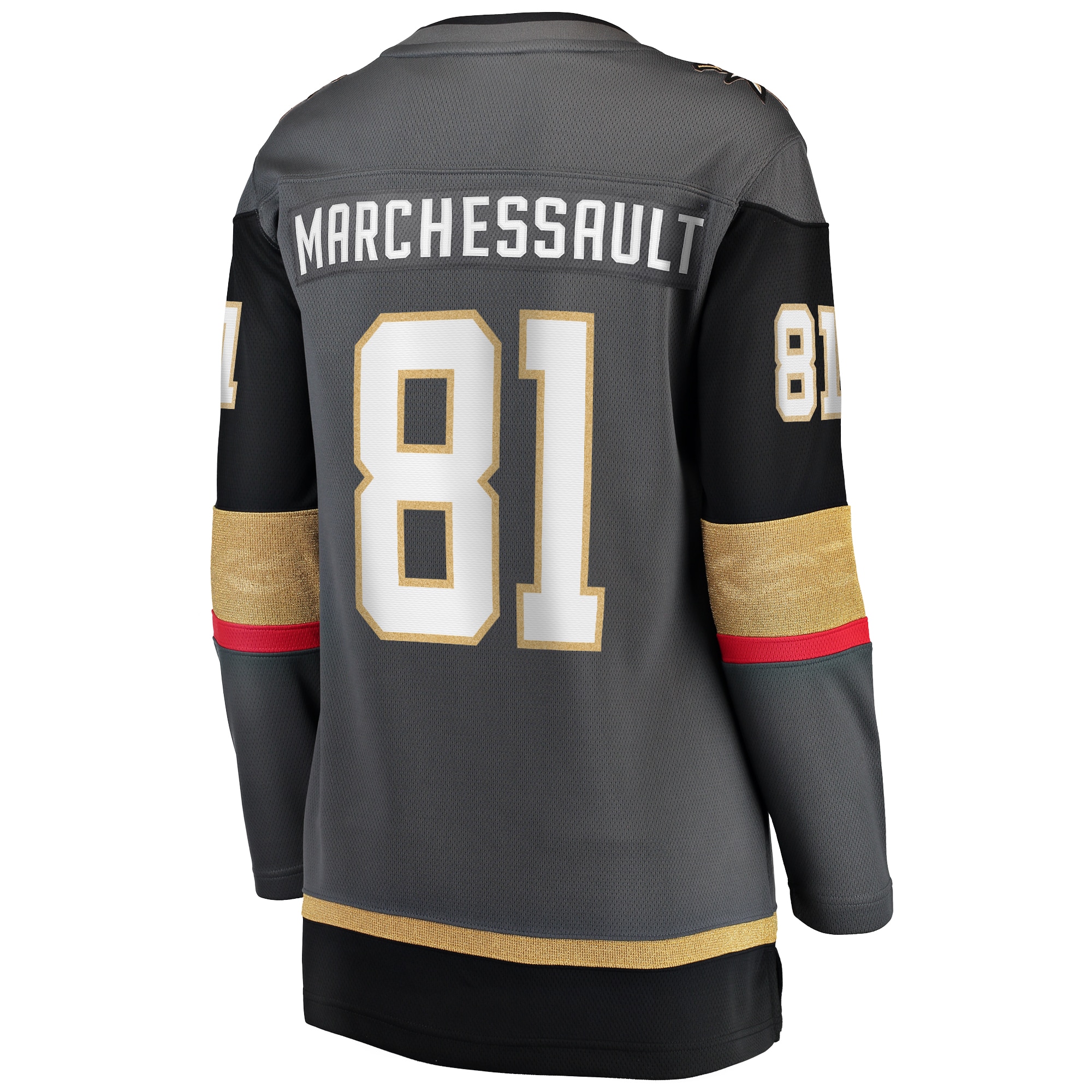 Jonathan Marchessault Vegas Golden Knights Fanatics Branded Women's Alternate Breakaway Player Jersey - Gray - vstockx